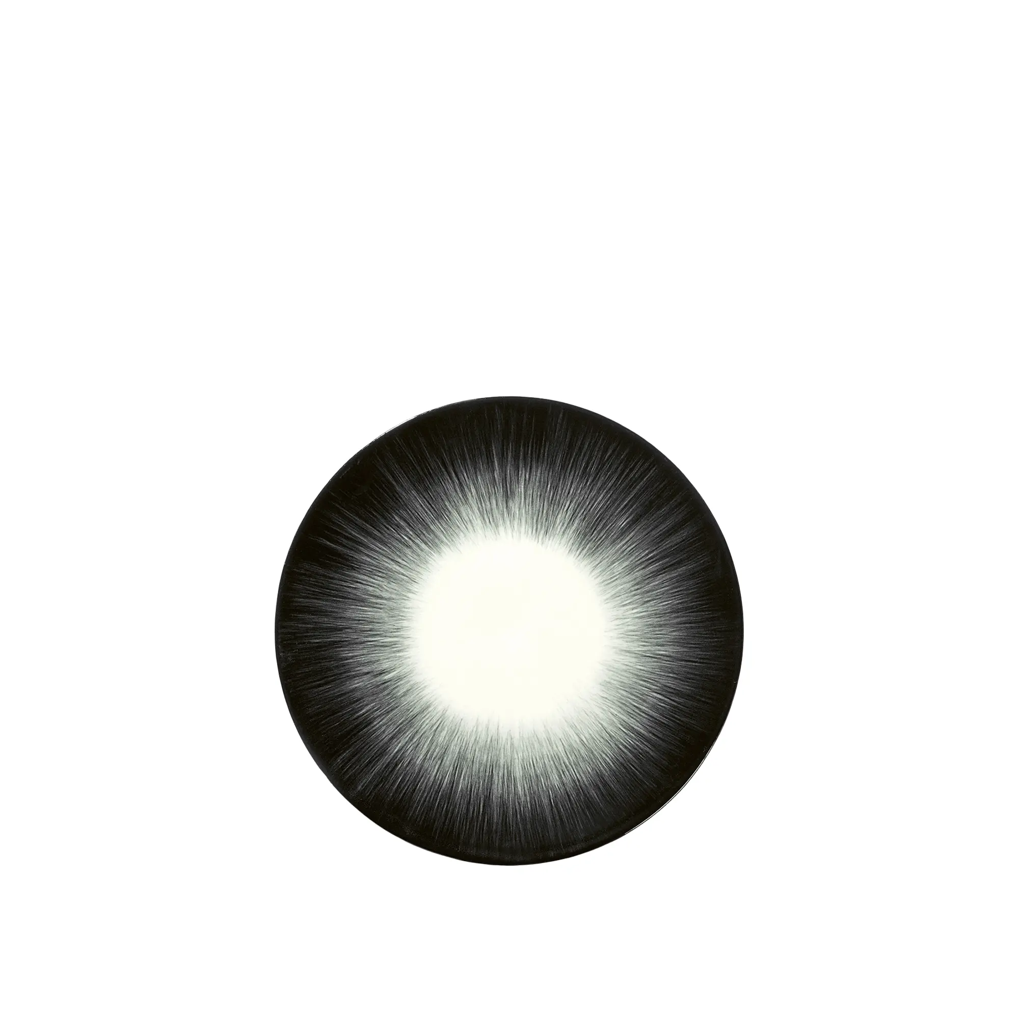 Plate Dé White/Black Var 5