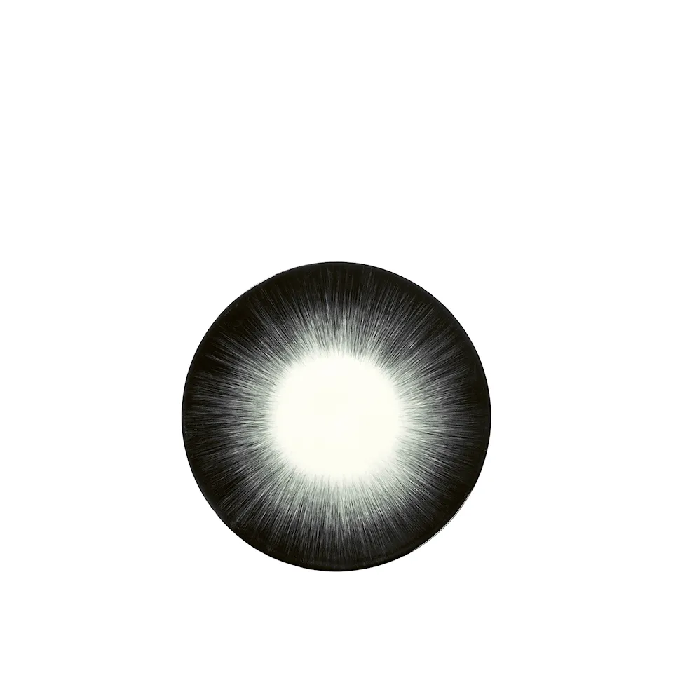 Plate Dé White/Black Var 5
