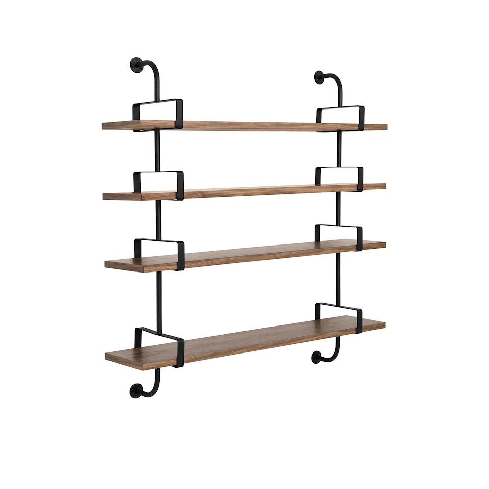 Démon vägghylla 4 hyllplan 155 cm