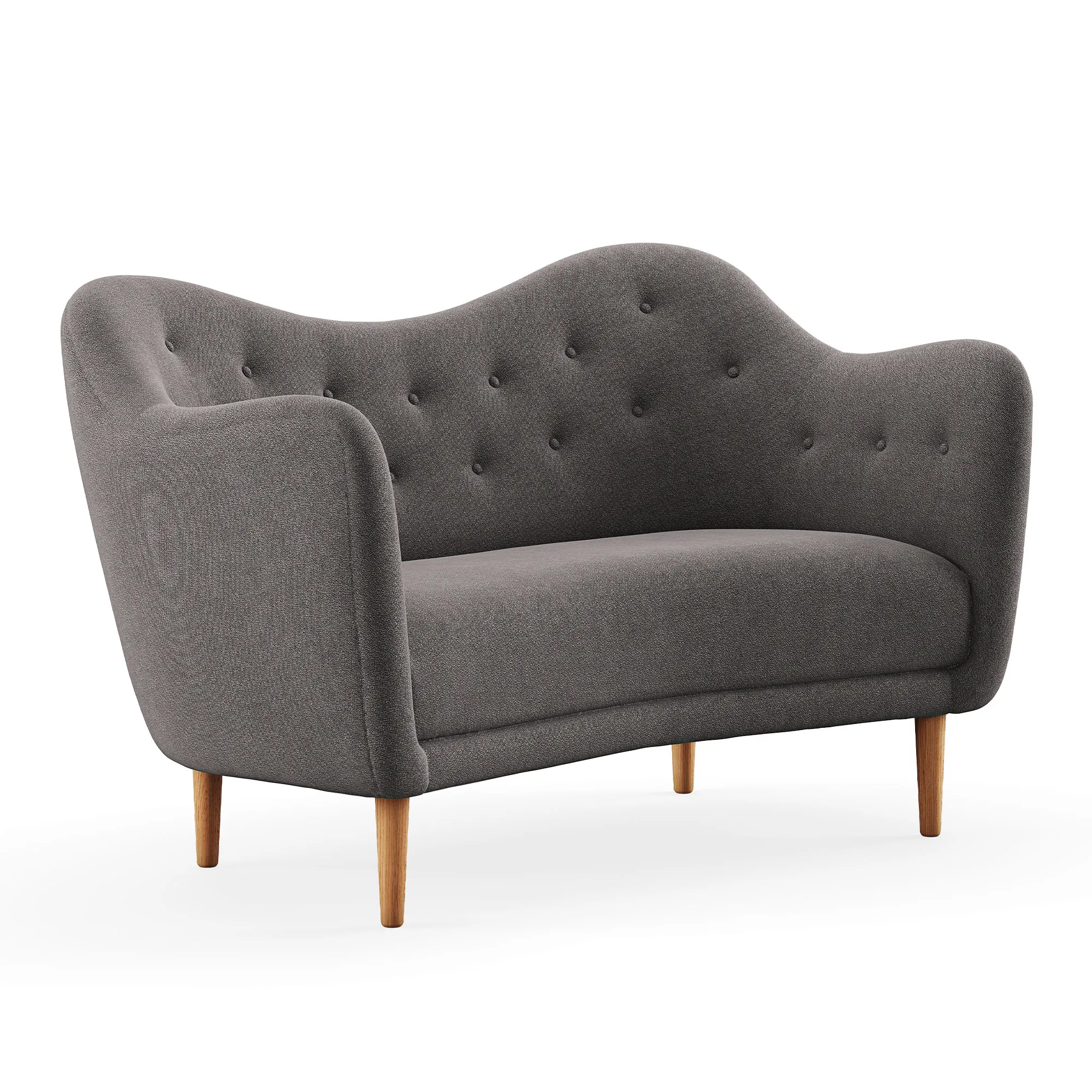 46 soffa Dark oiled oak