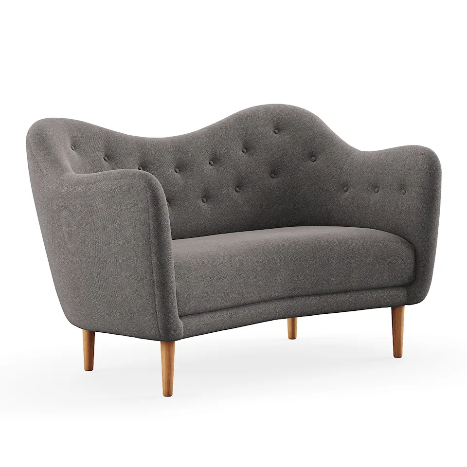 46 soffa Dark oiled oak