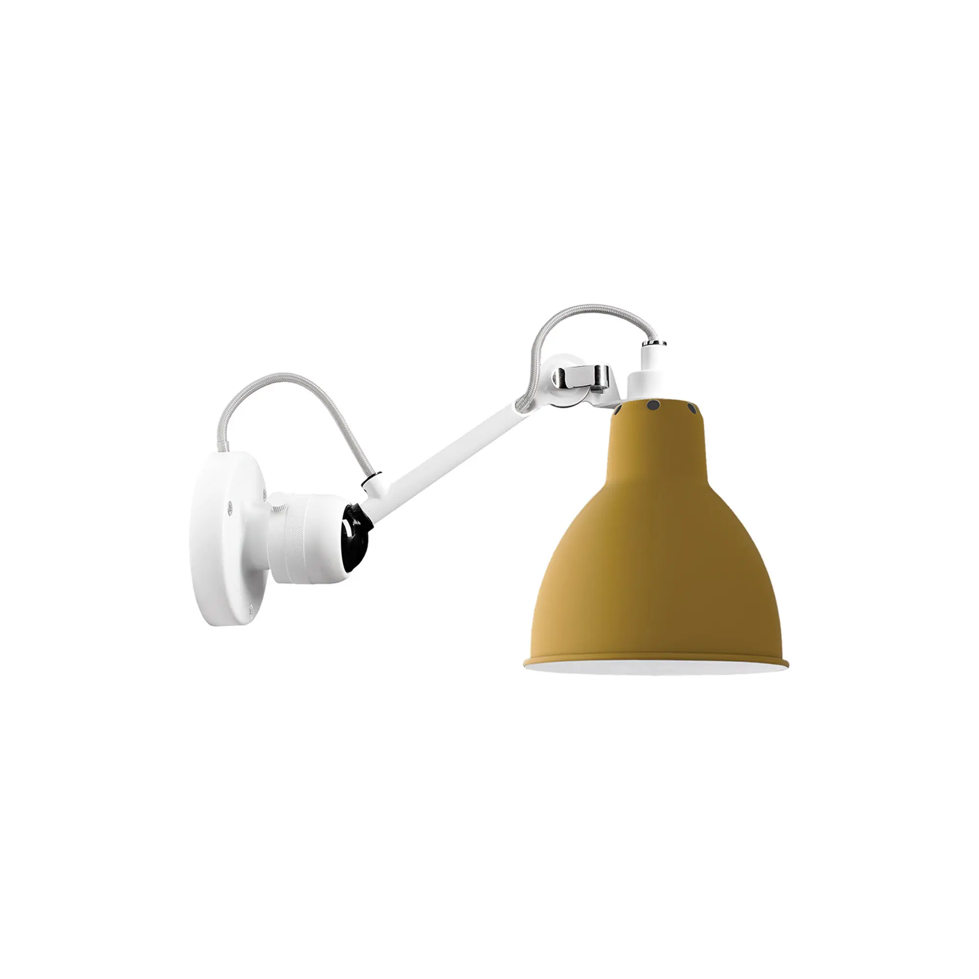 Lampe Gras No304 - Rund - Hvit sokkel