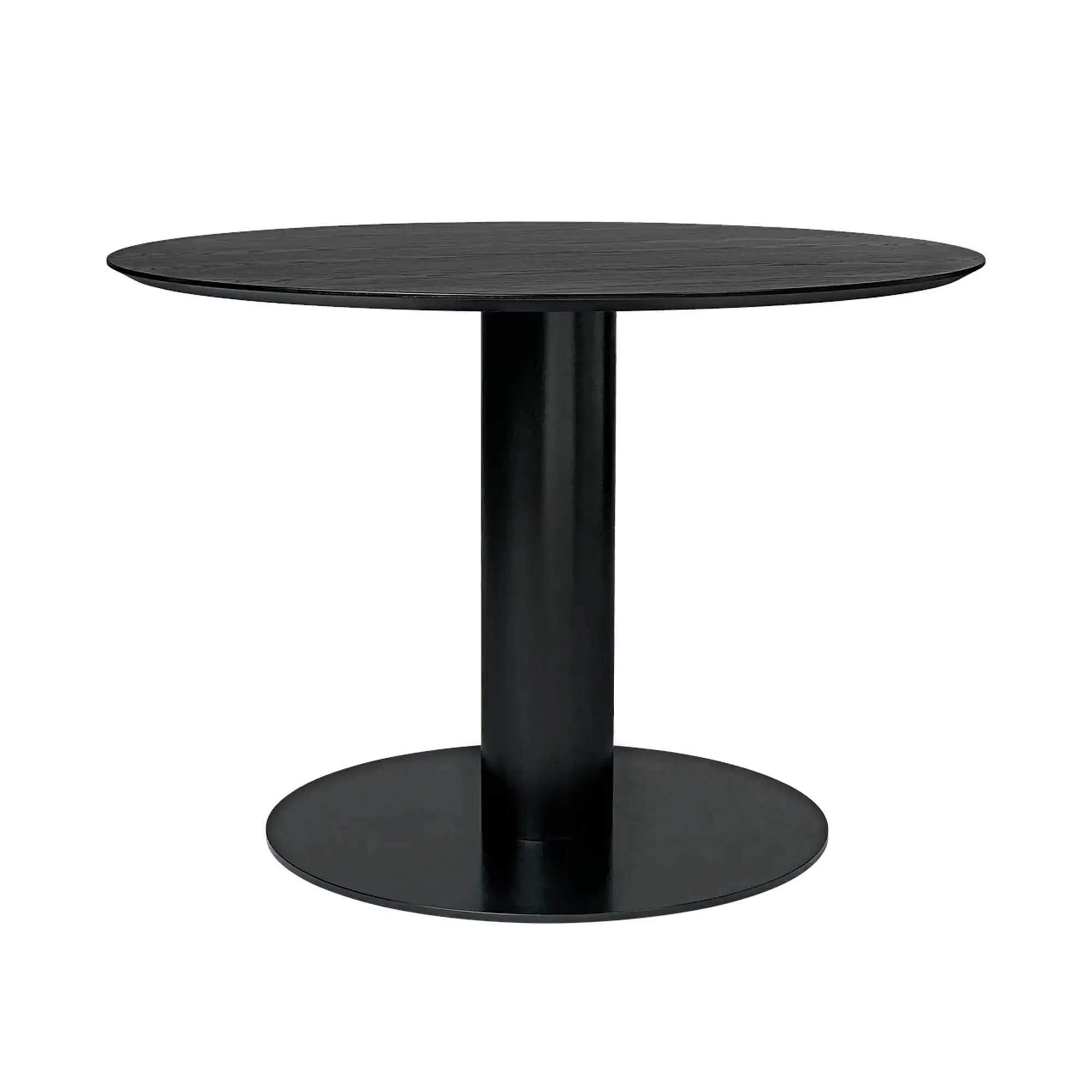GUBI 2.0 matbord Ø110 cm svart