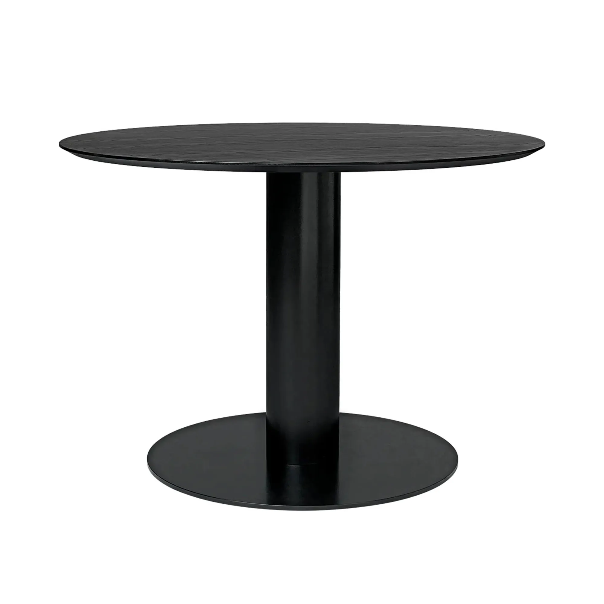 GUBI 2.0 matbord Ø110 cm svart