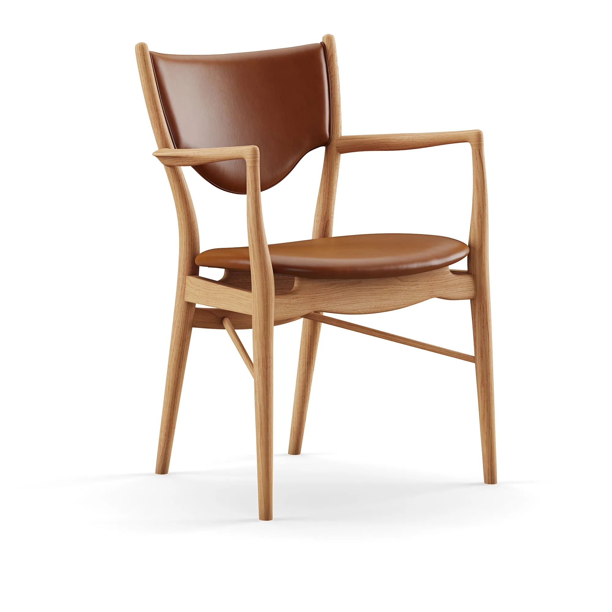 46 armstol Dark oiled oak