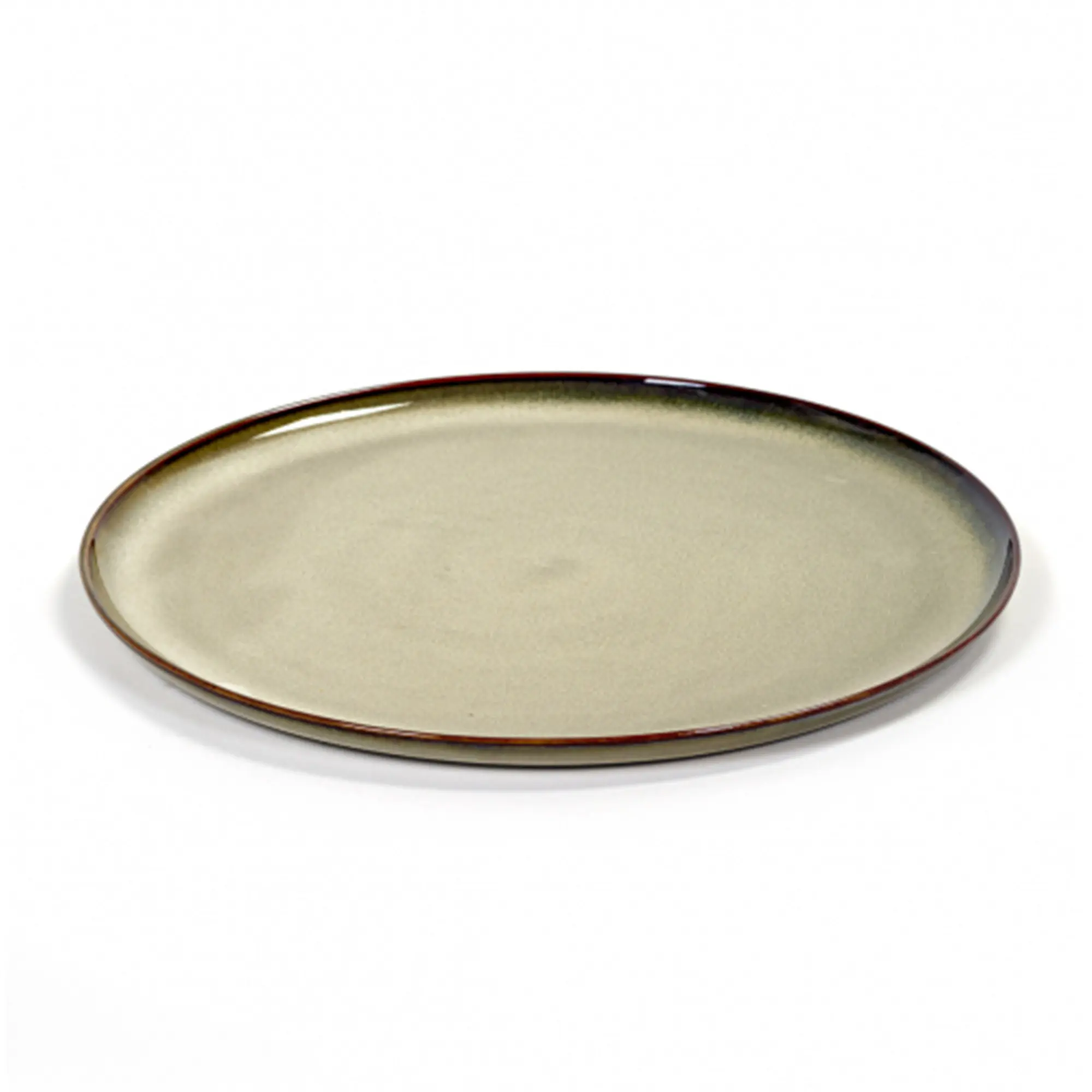 Terres de Rêves Plate Misty Grey