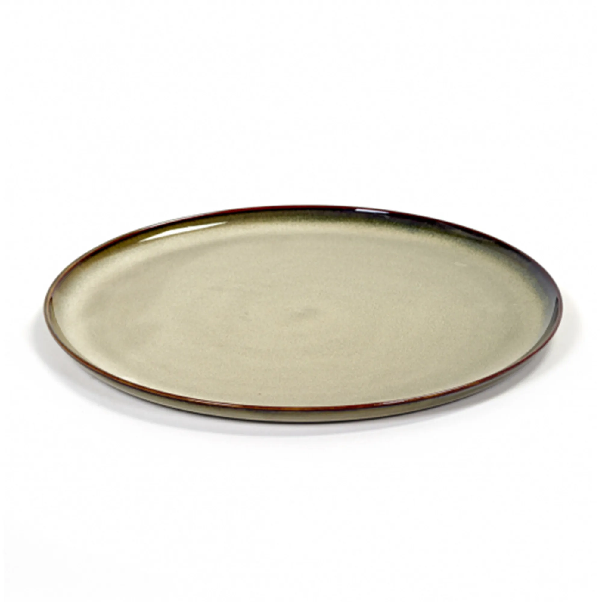 Terres de Rêves Plate Misty Grey