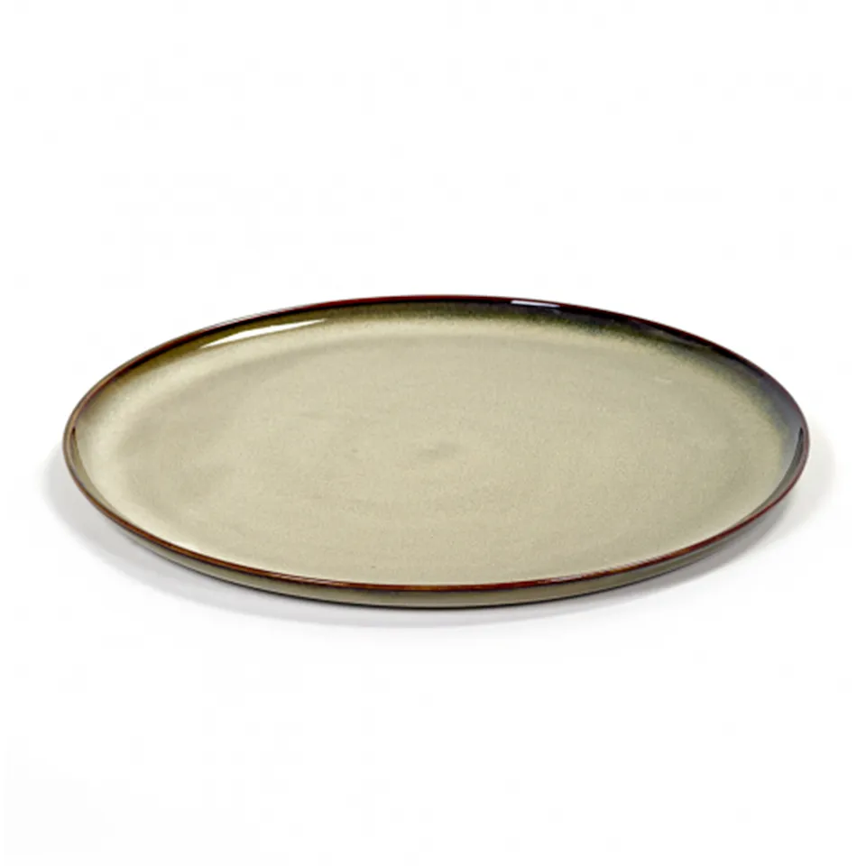 Terres de Rêves Plate Misty Grey