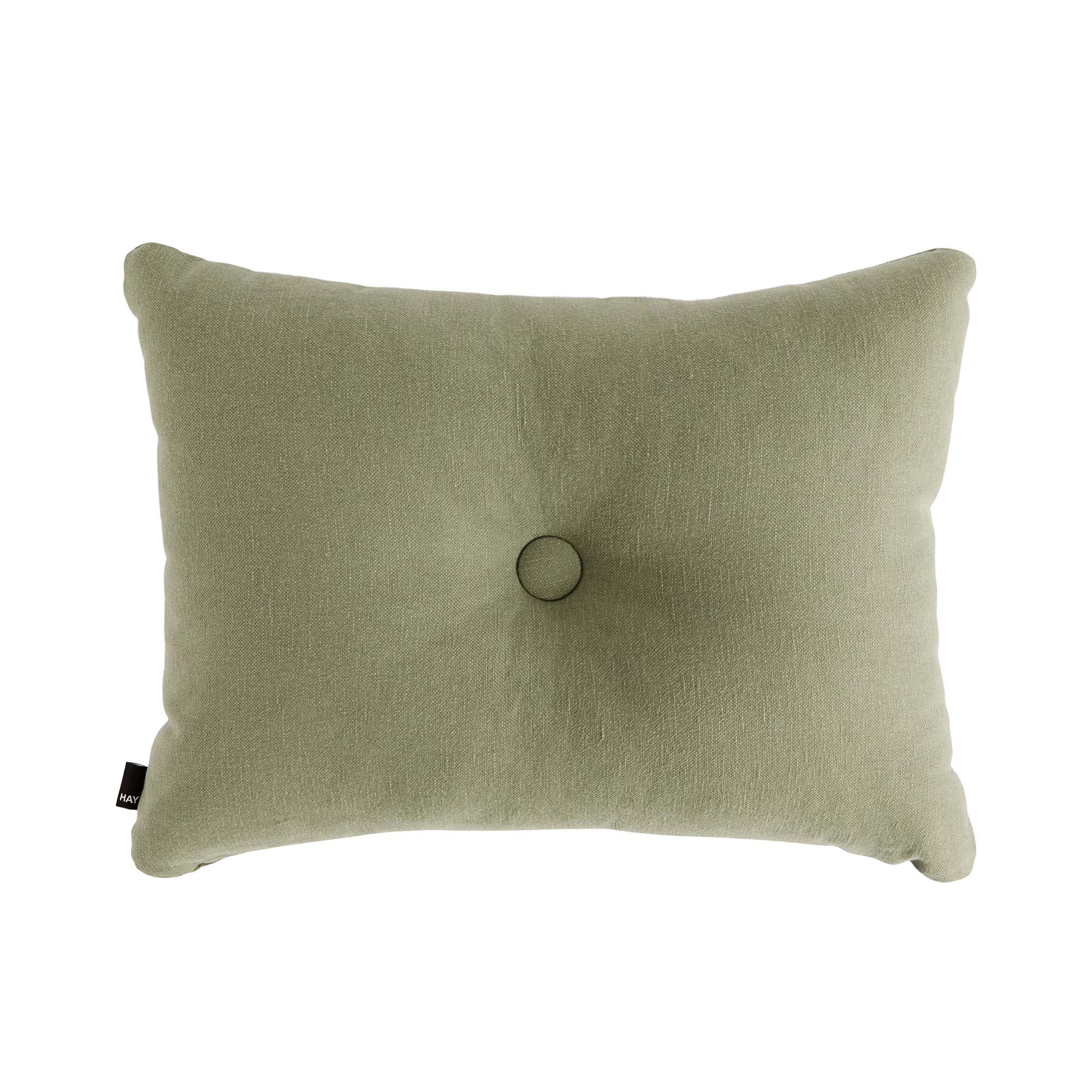 HAY - Dot Cushion Planar 1 dot Olive - Prydnadskuddar & kuddfodral - Grön
