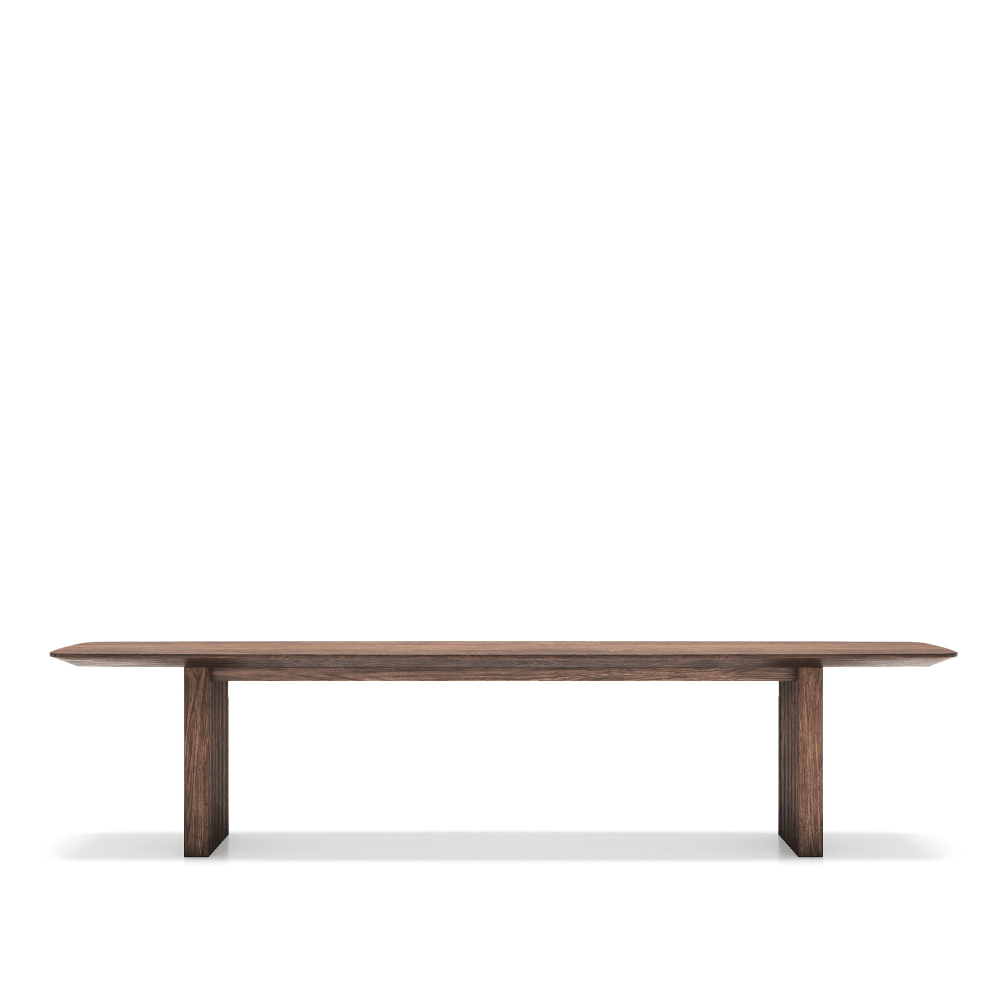 Dk3 - Ten Bench L200 x W42 x H45 cm Walnut - oil - Pallar - Christian Troels and Jacob Plejdrup - Brun - Trä | Möbler - Stolar Och Pallar - Pallar | Möbelexperten