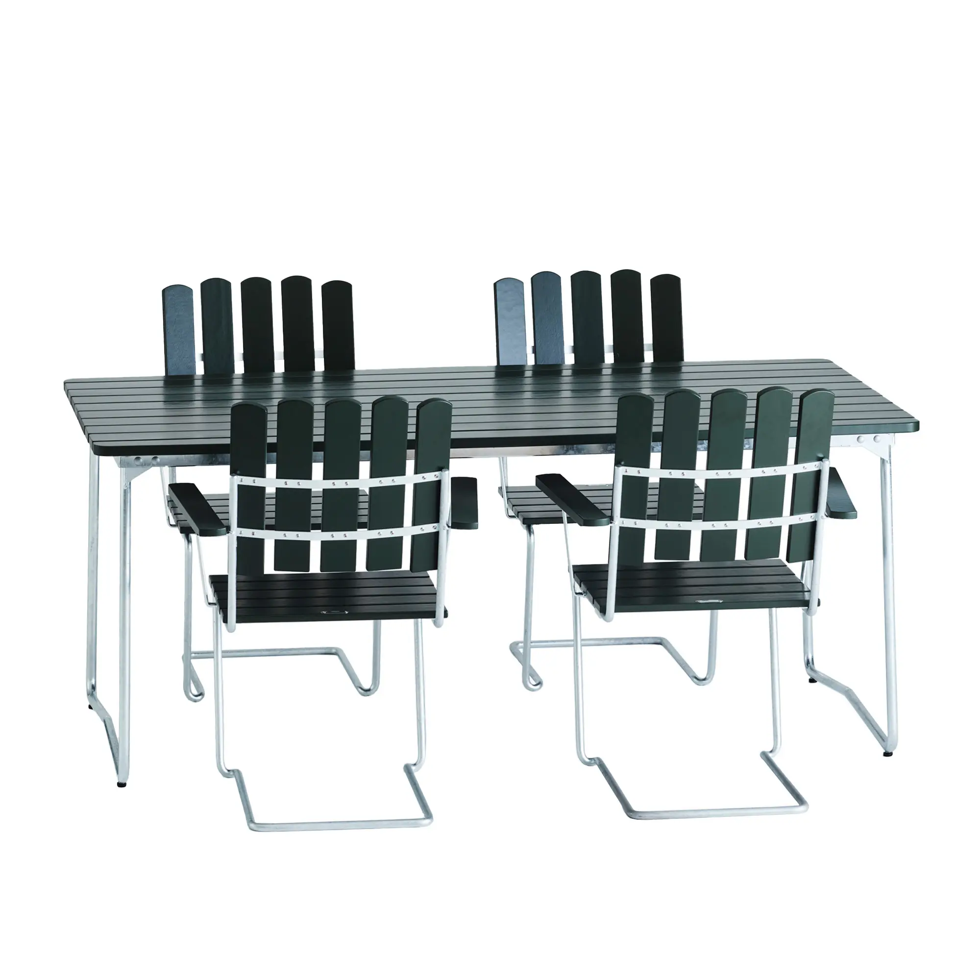 Spisegruppe bord B31 & A2 lenestkol 4 stk Exclusive Edition