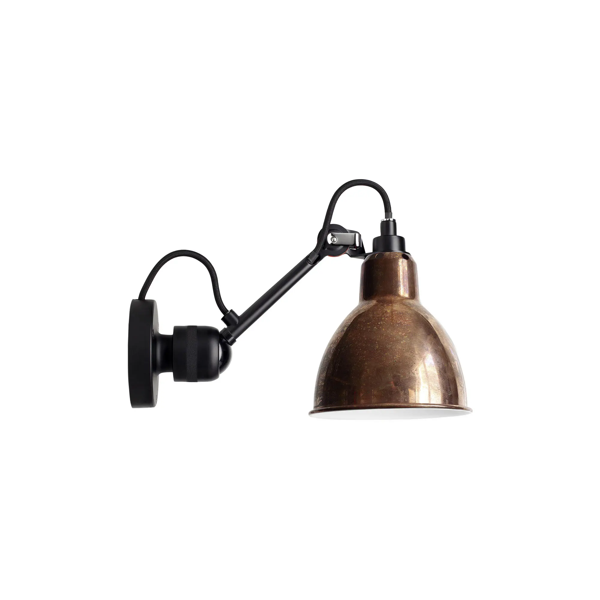 Lampe Gras No304 - Round - Svart bas