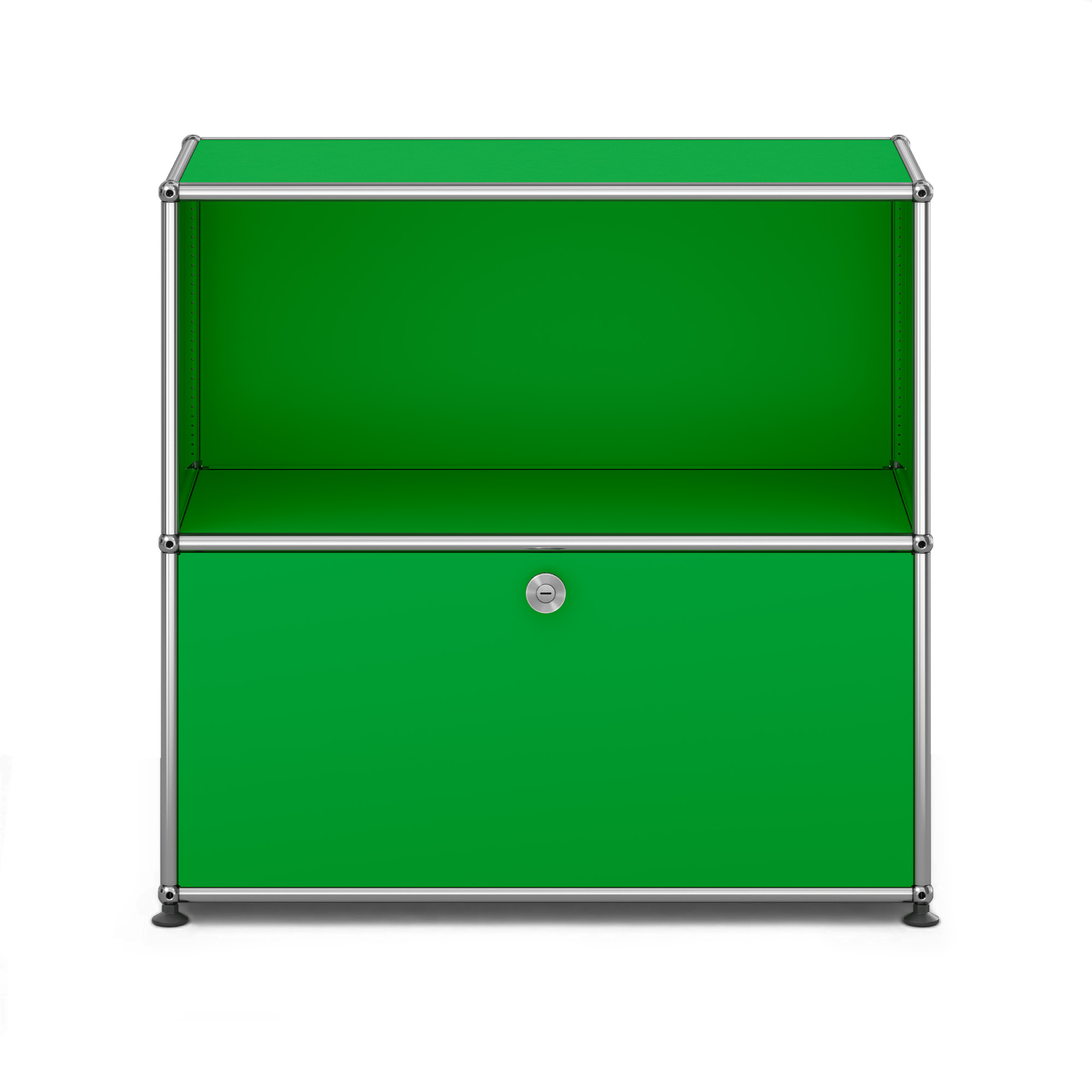 USM - USM Haller M62 28 USM Green - Sk&auml;nkar och sideboards - Fritz Haller & Paul Sch&auml;rer - Gr&ouml;n - Metall