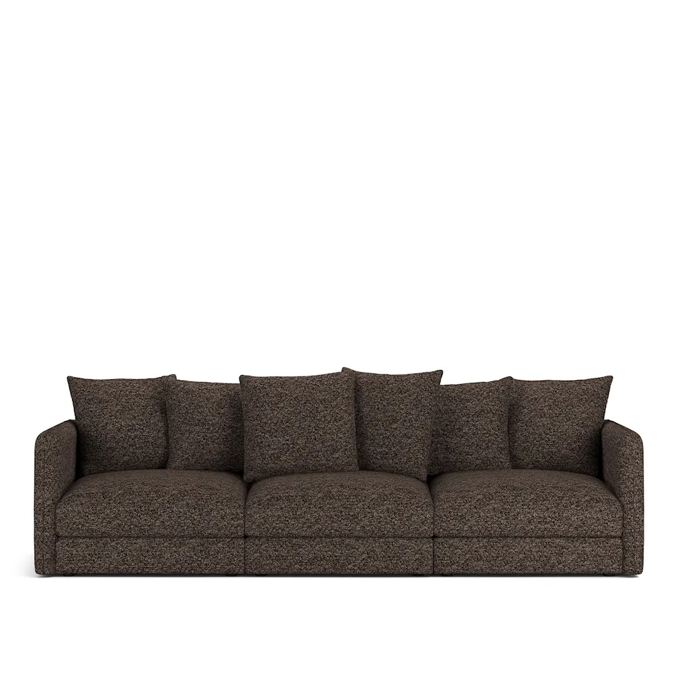 Pavarotti 3-Seater, Fixed Cover, Cushion Variant 01, Lucinasco 17