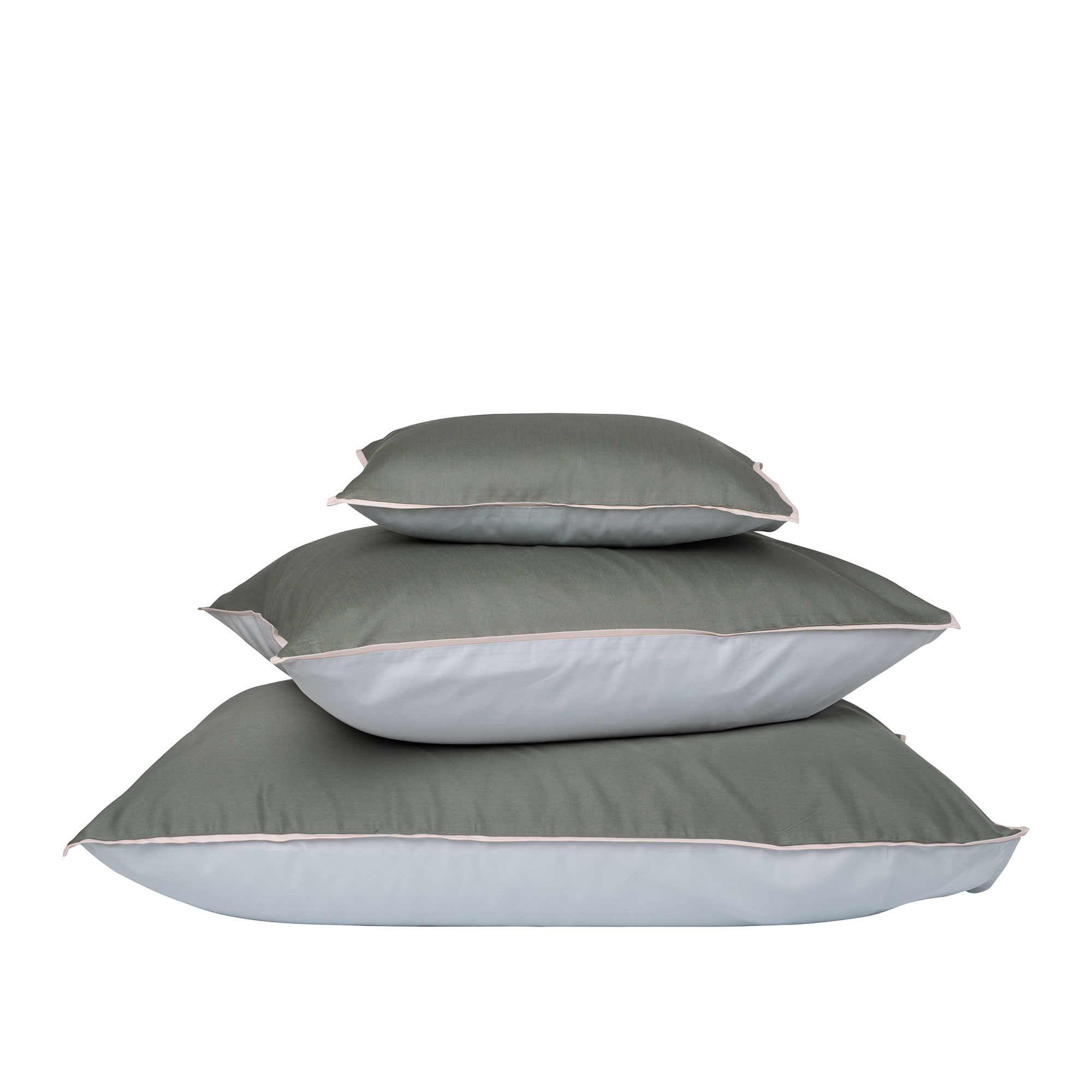 Mille Notti - Duetto Örngott - Ljusblå/grön, 50 x 70 - Örngott - Grön,Blå