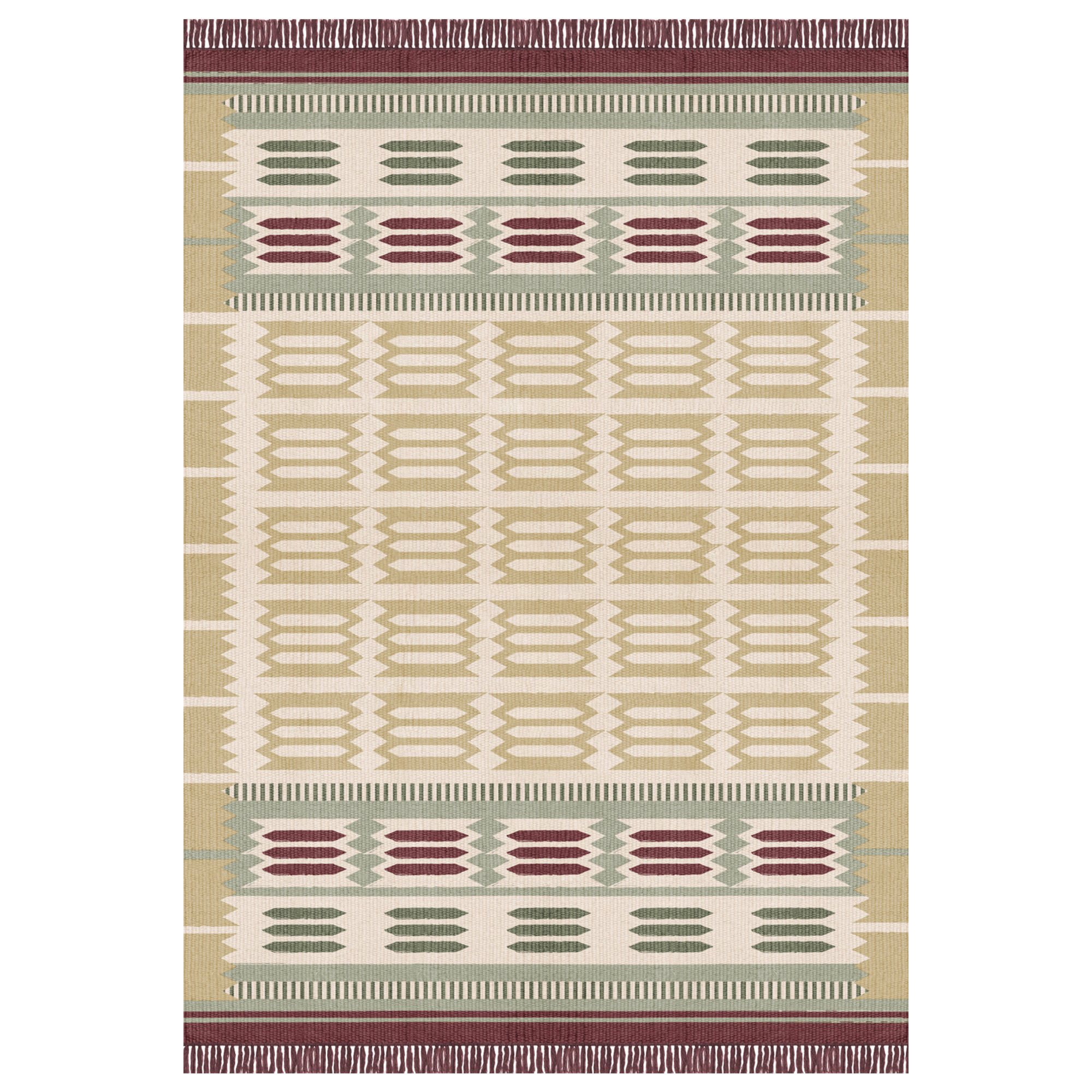 Layered - Rollakan Hilma Primrose 180 x 270 - Ullmattor