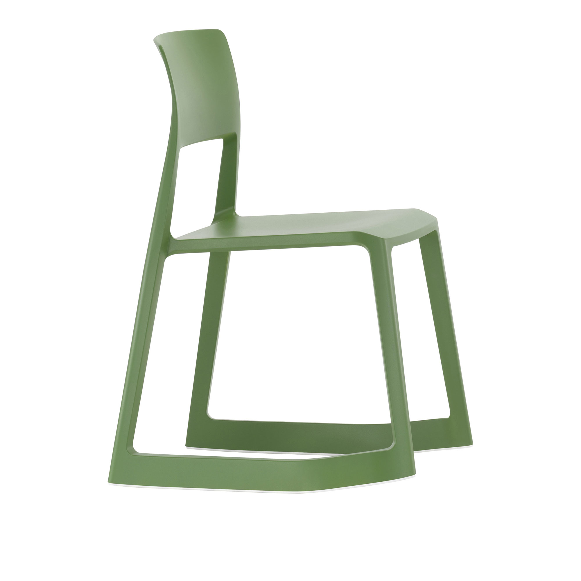 Vitra - Tip Ton, Industrial Green - Matstolar - Edward Barber,Jay Osgerby - Grön - Plast