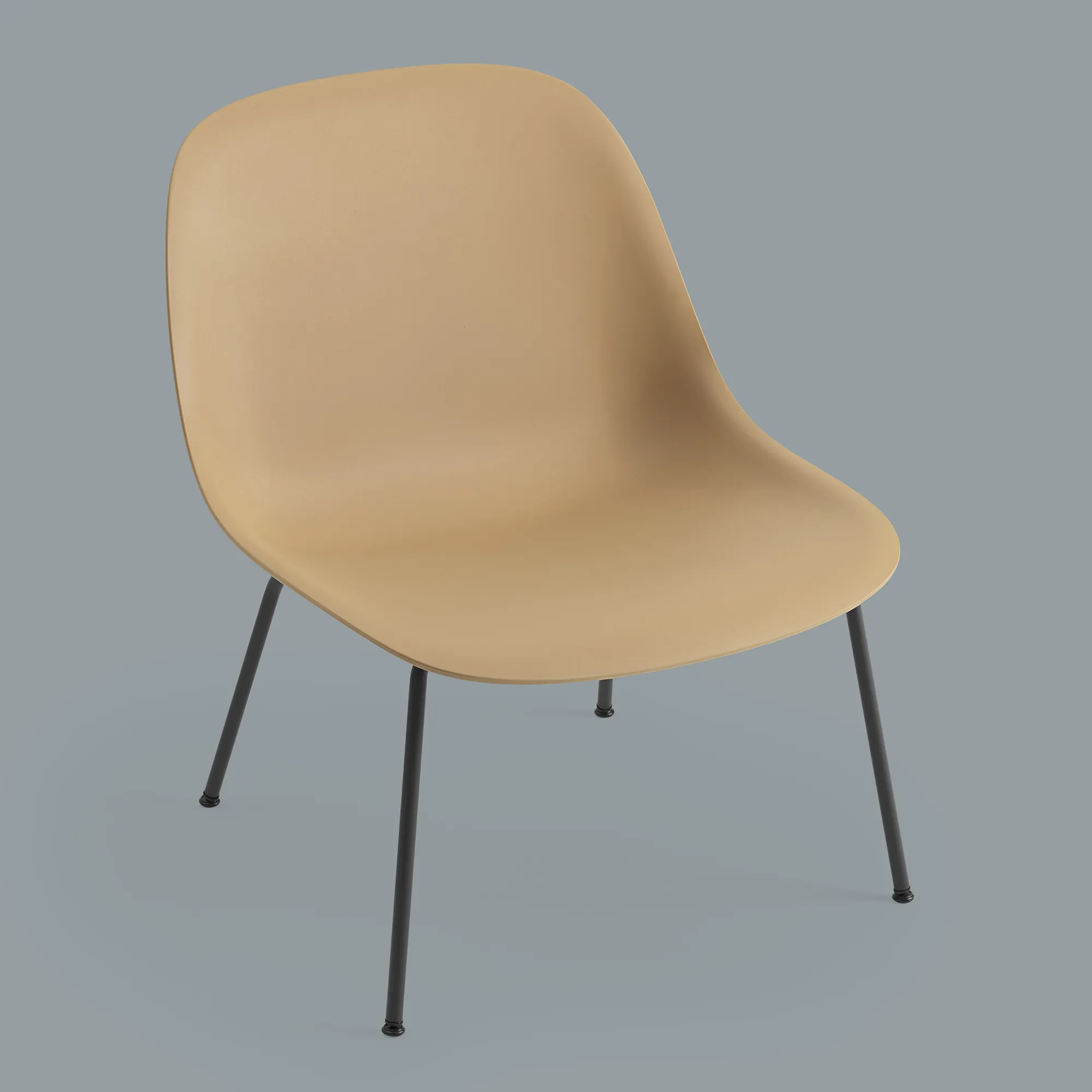 Fiber Lounge Chair Tube Base
