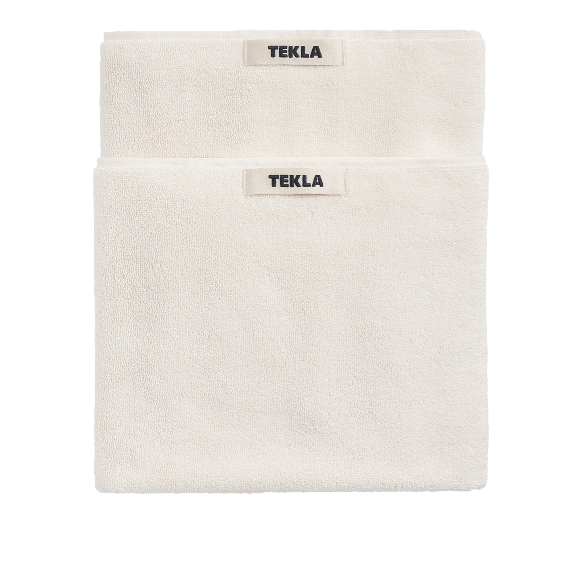 Tekla - Heavyweight Ivory handduk 50 x 90 cm - Handdukar och badlakan - Vit | Textilier - Badrumstextilier - Handdukar Och Badlakan | Möbelexperten