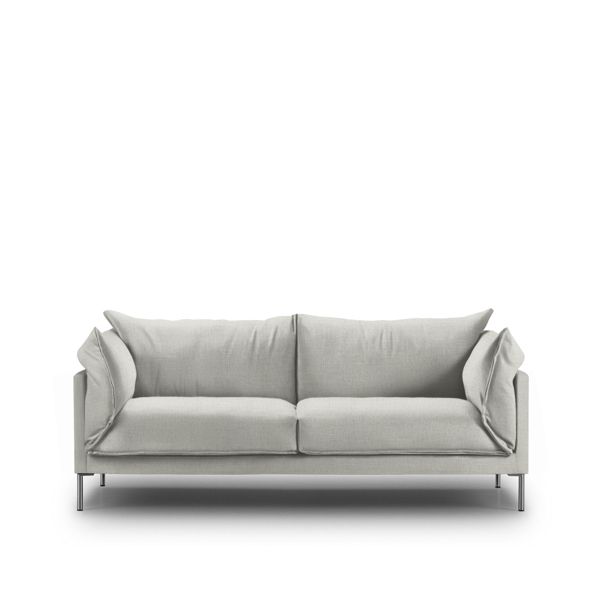 Eilersen - Butterfly 2-sits, Bredd: 200 cm, Tyg: Kat. 3  - Cross - 7 - Soffor - Jens Juul Eilersen,Yuzuru Nishiyama - Beige