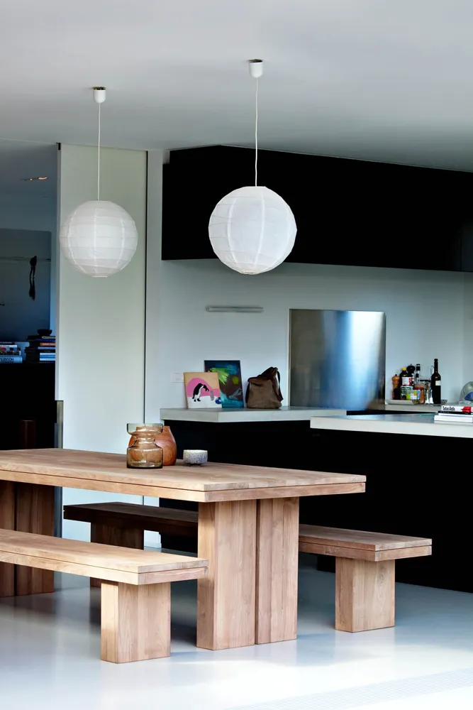 Double Extendable Dining Table