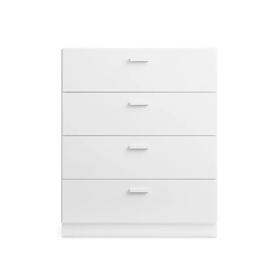 Relief Chest of Drawers Wide Plinth
