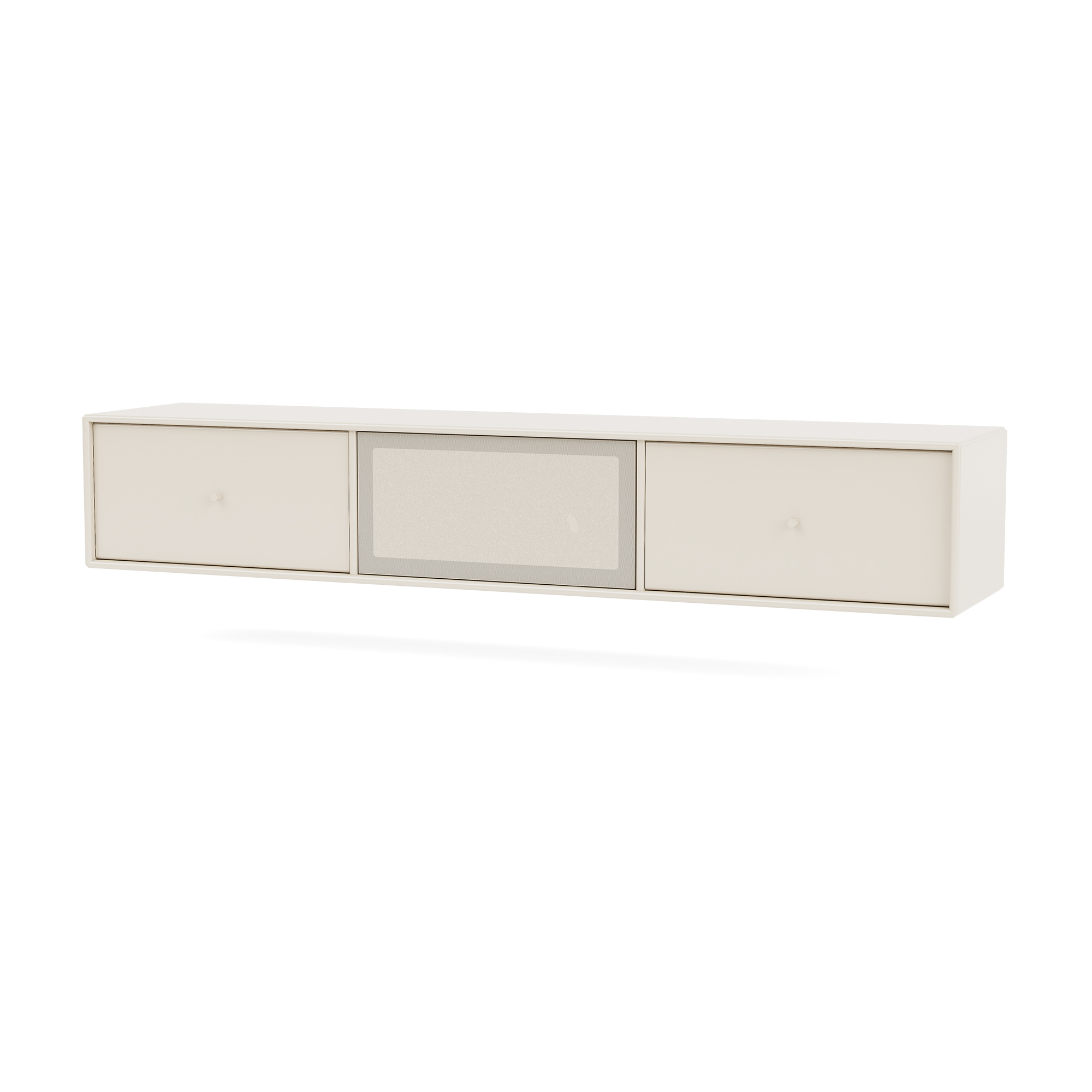 Montana - OCTAVE V TV Bench, 04-Suspensionrails, 158 Oat - Quickship - Hyllor och hyllsystem - designer_peter_j_lassen - Beige - MDF