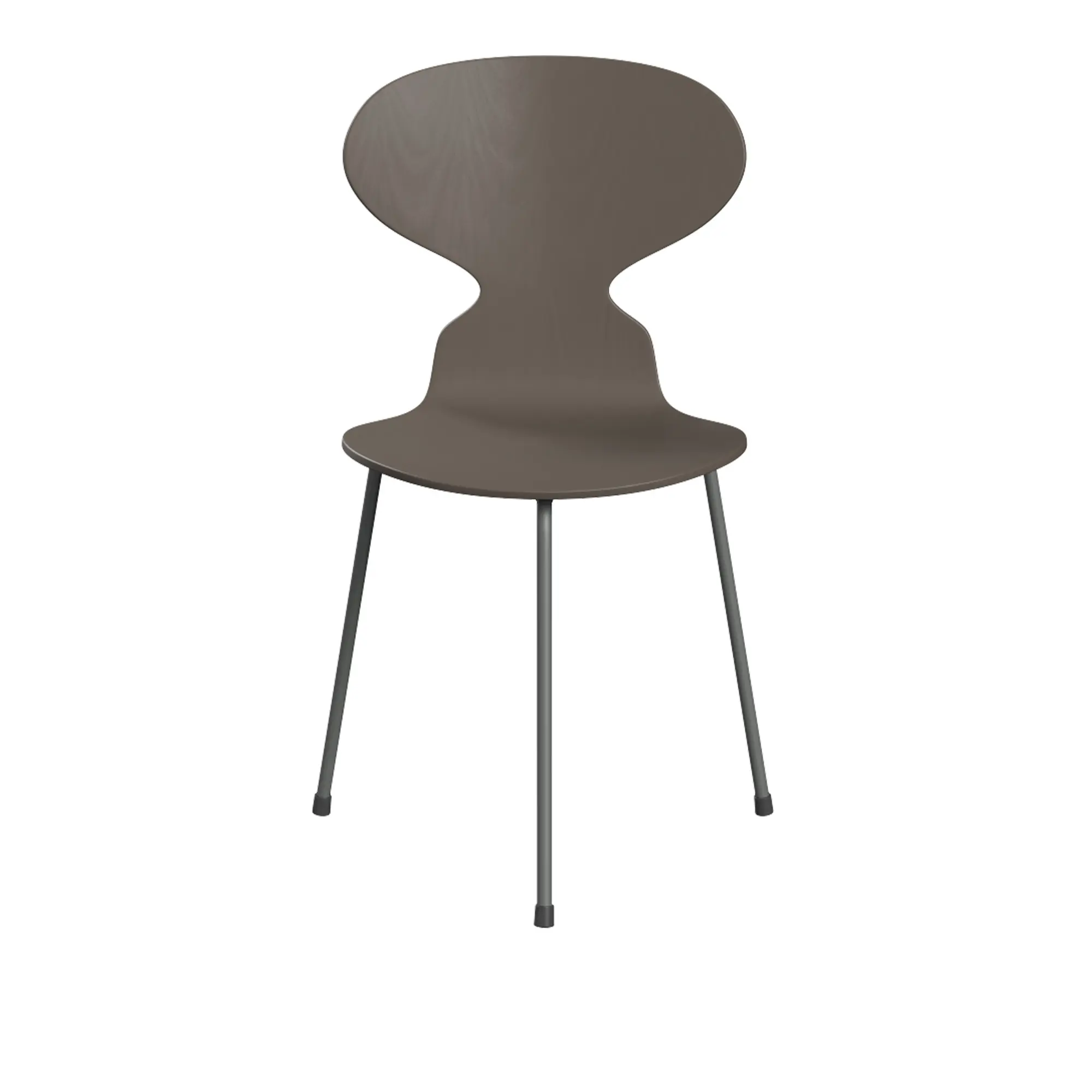 3100 Myran stol Coloured Ash Veneer Silver Grey