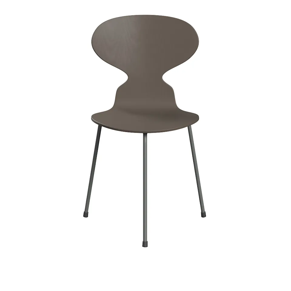 3100 Myran stol Coloured Ash Veneer Silver Grey