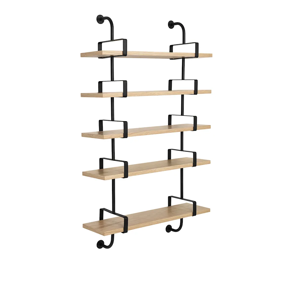 Démon vägghylla 5 hyllplan 95 cm