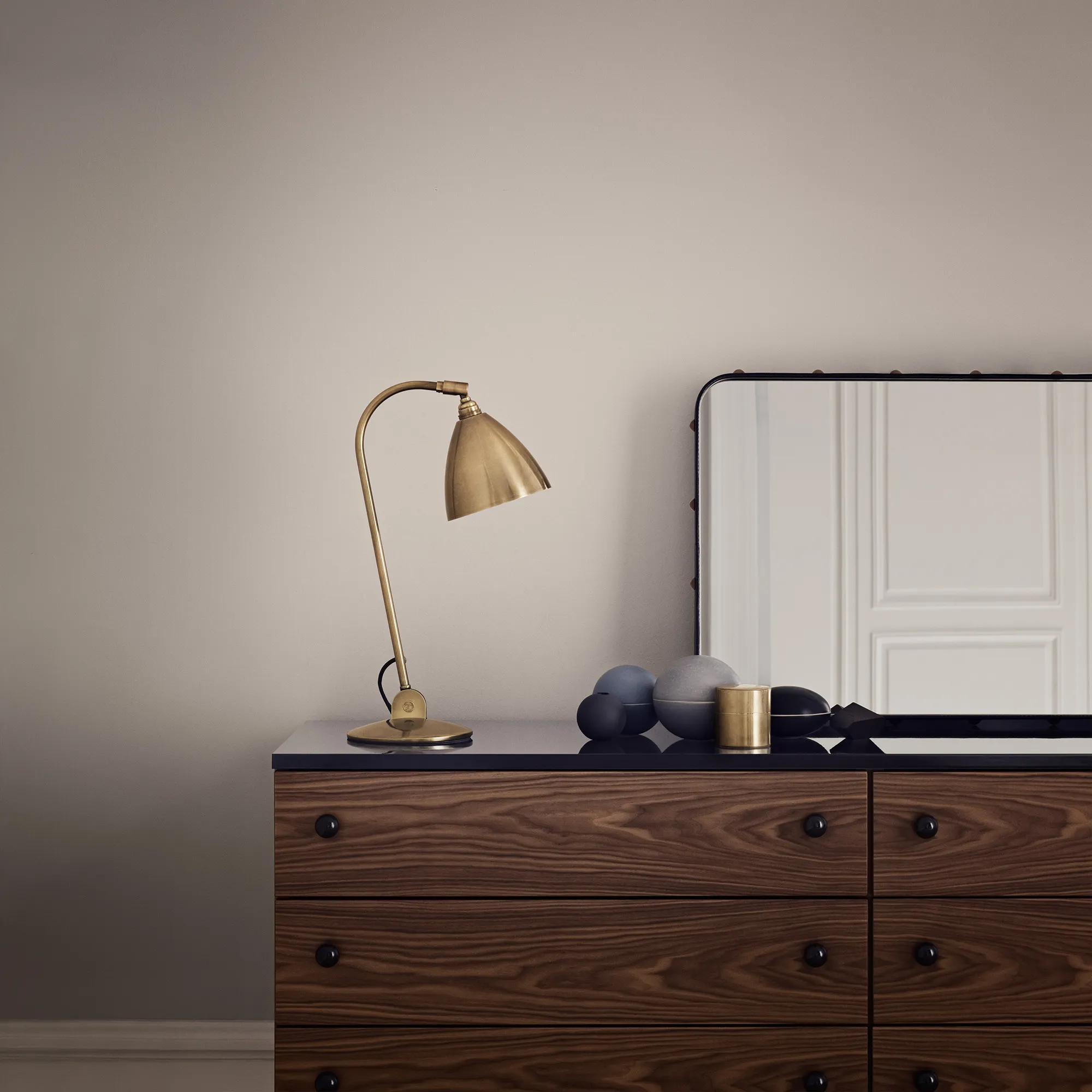 Adnet Rectangulaire spegel 180 cm