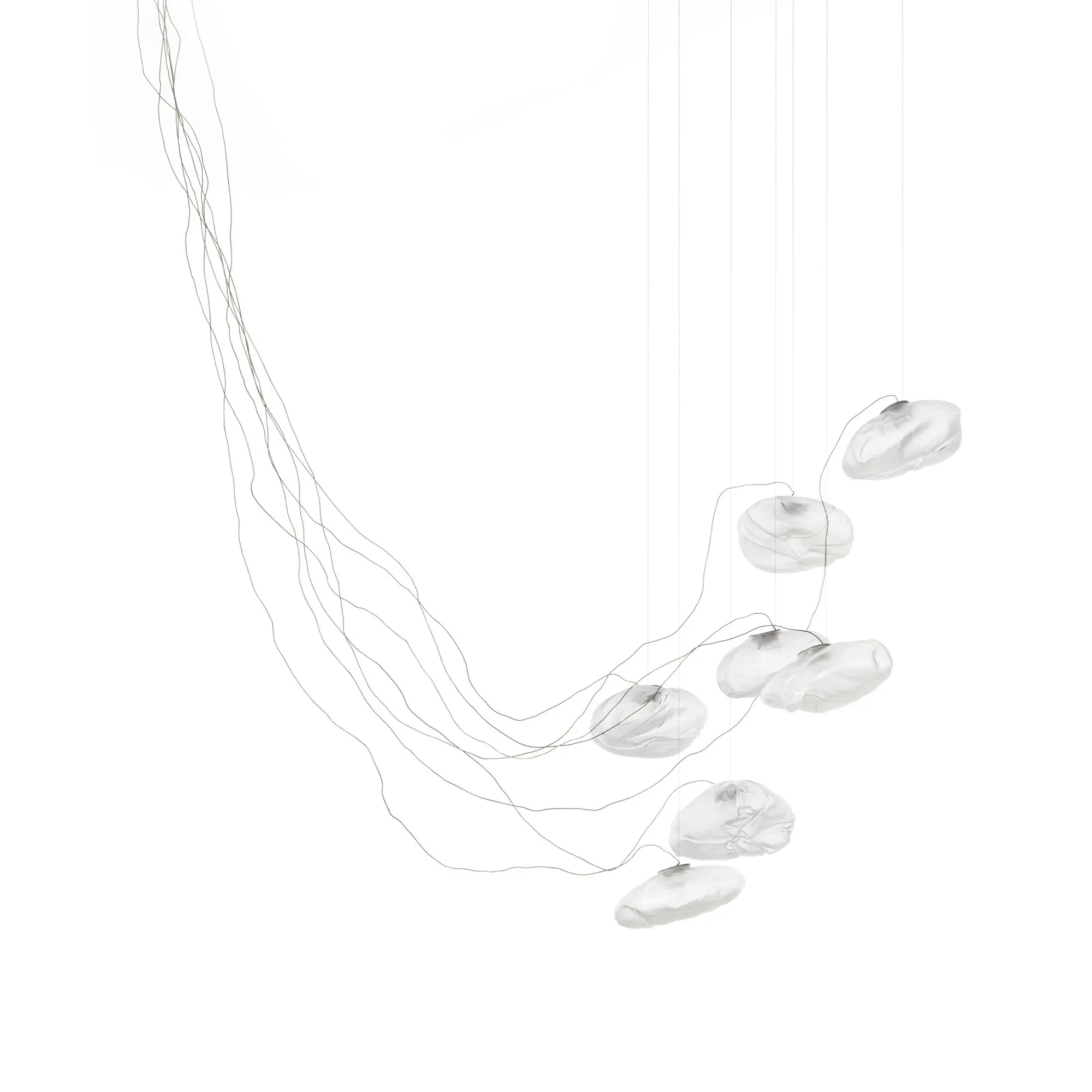 73.7 sculptural cable pendant