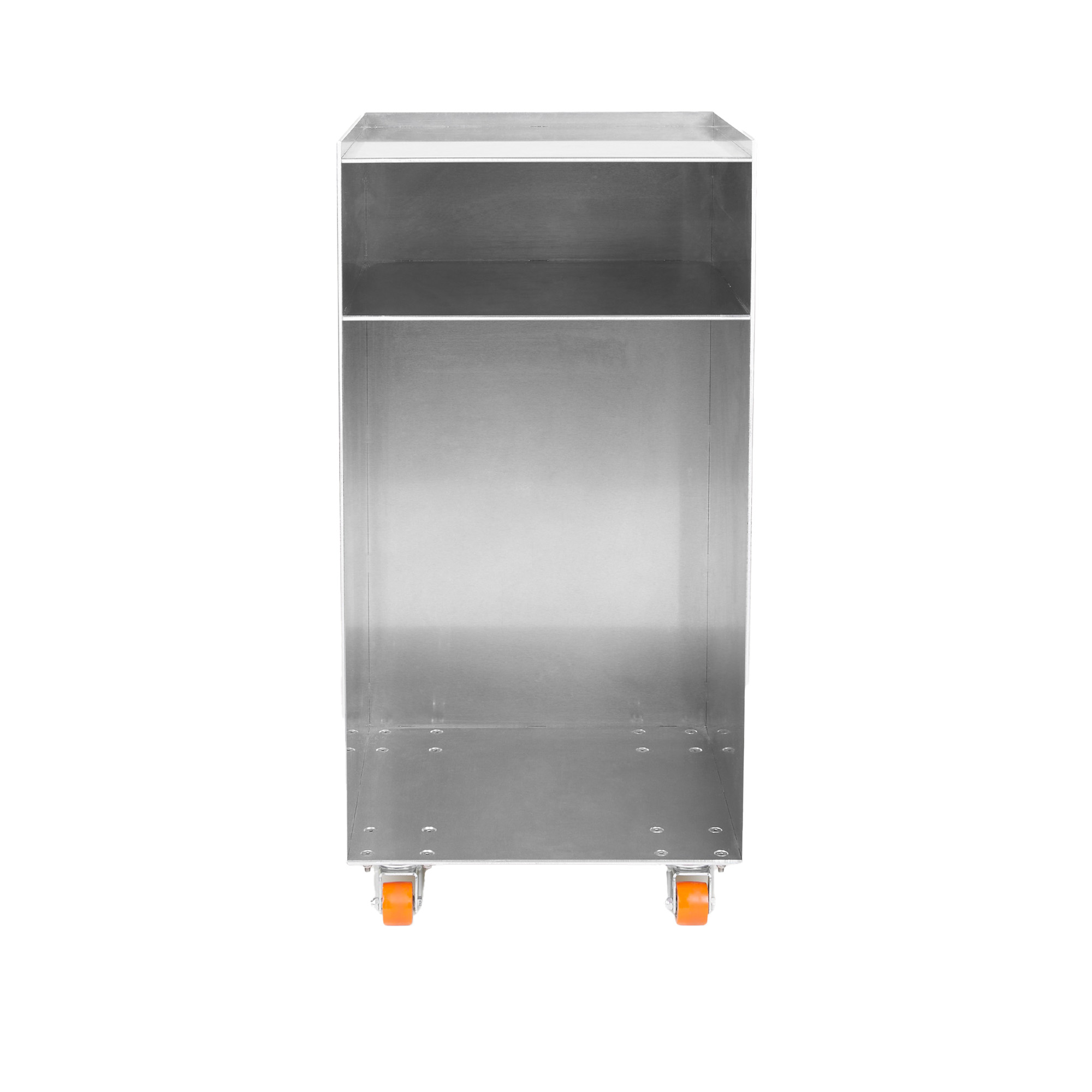 Frama - Rivet Cart - Serveringsvagnar - Jonas Trampedach - Silver - Metall | Möbler - Bord - Serveringsvagnar | Möbelexperten