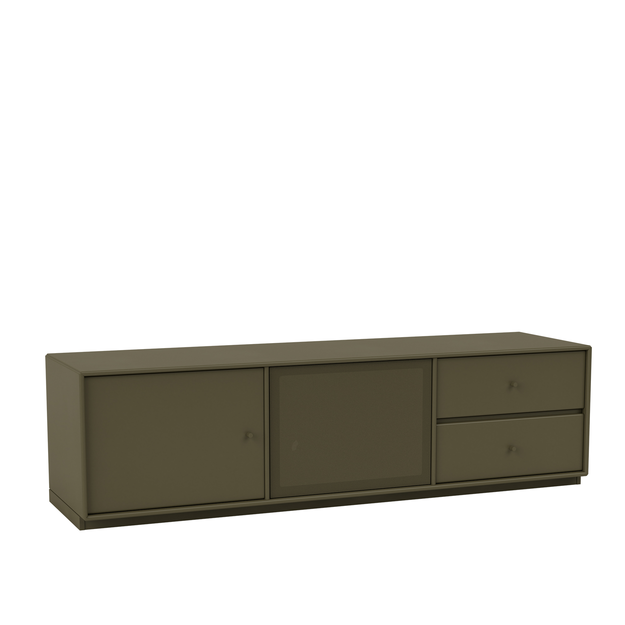 Montana - OCTAVE VI TV Bench, 06-Plinth3cm, 139 Oregano - TV-bänkar - designer_peter_j_lassen - Grön - MDF