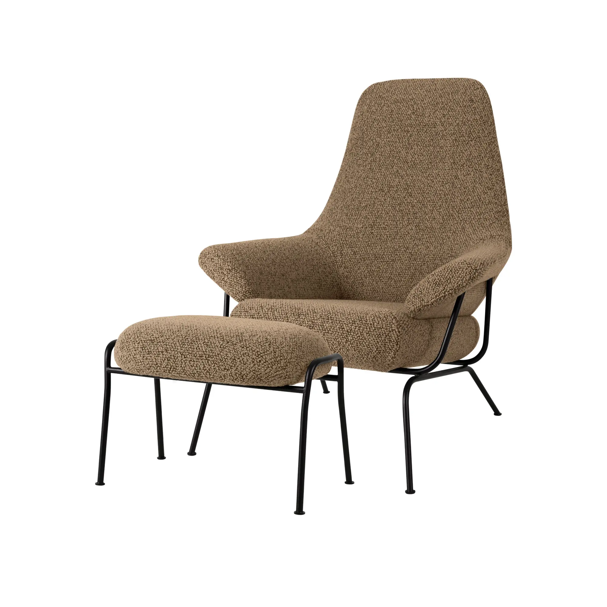 Hai Lounge Chair + Ottoman