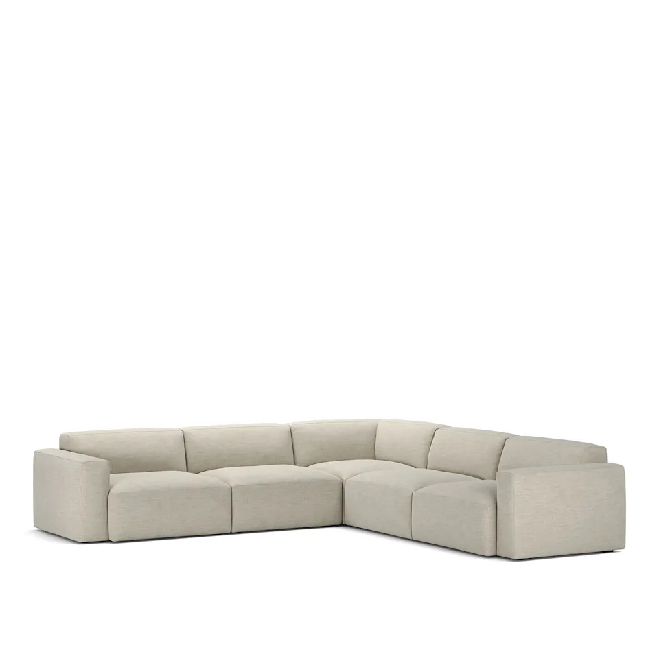 Brick 5-Seater Corner Sienna 102 Removable Upholstery
