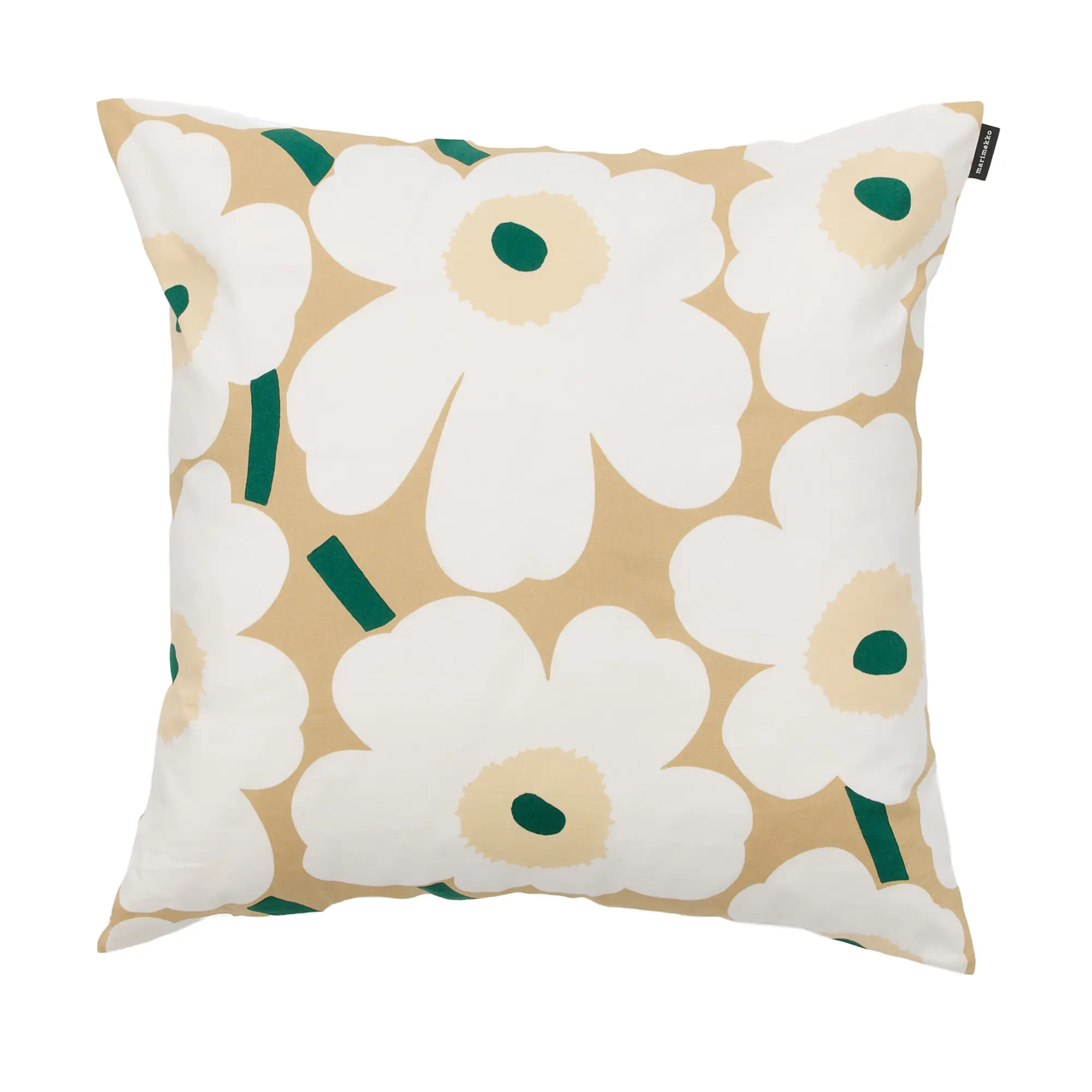 Pieni Unikko Pear Off White Melon kuddfodral 50 x 50 cm