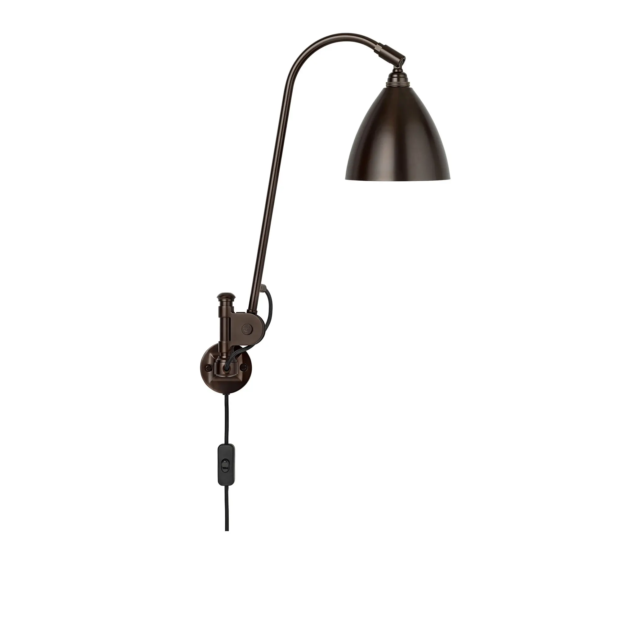 Bestlite BL6 vegglampe svart messing
