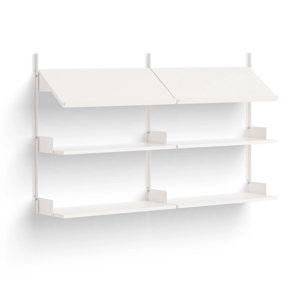 New Works - New Works Office Shelf 90 - White/White - Hyllor | Möbler - Förvaring Och Hyllor - Hyllor | Möbelexperten