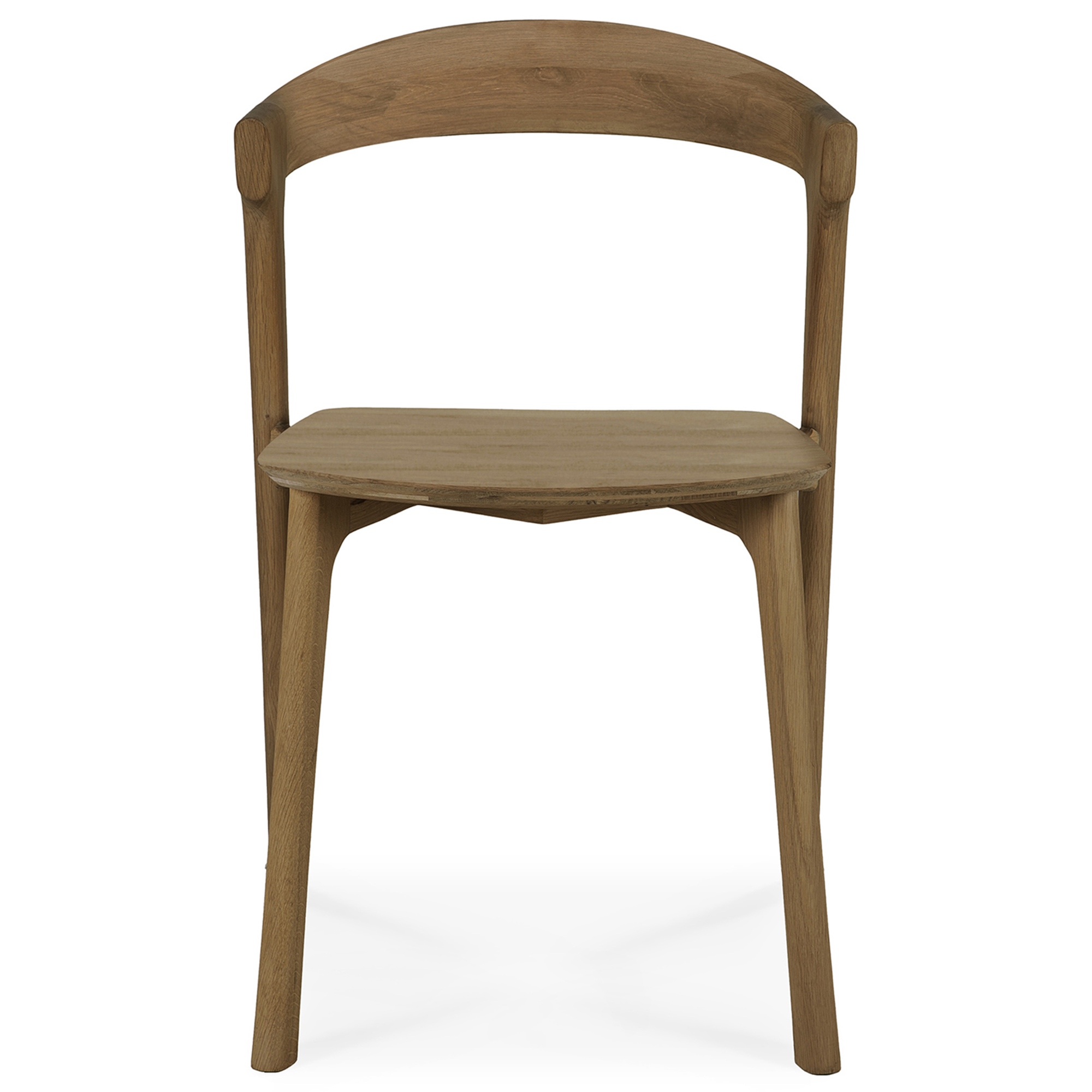 Ethnicraft - Bok Dining Chair Solid Teak - Matstolar - Alain Van Havre - Träfärgad - Trä | Möbler - Stolar Och Pallar - Matstolar | Möbelexperten