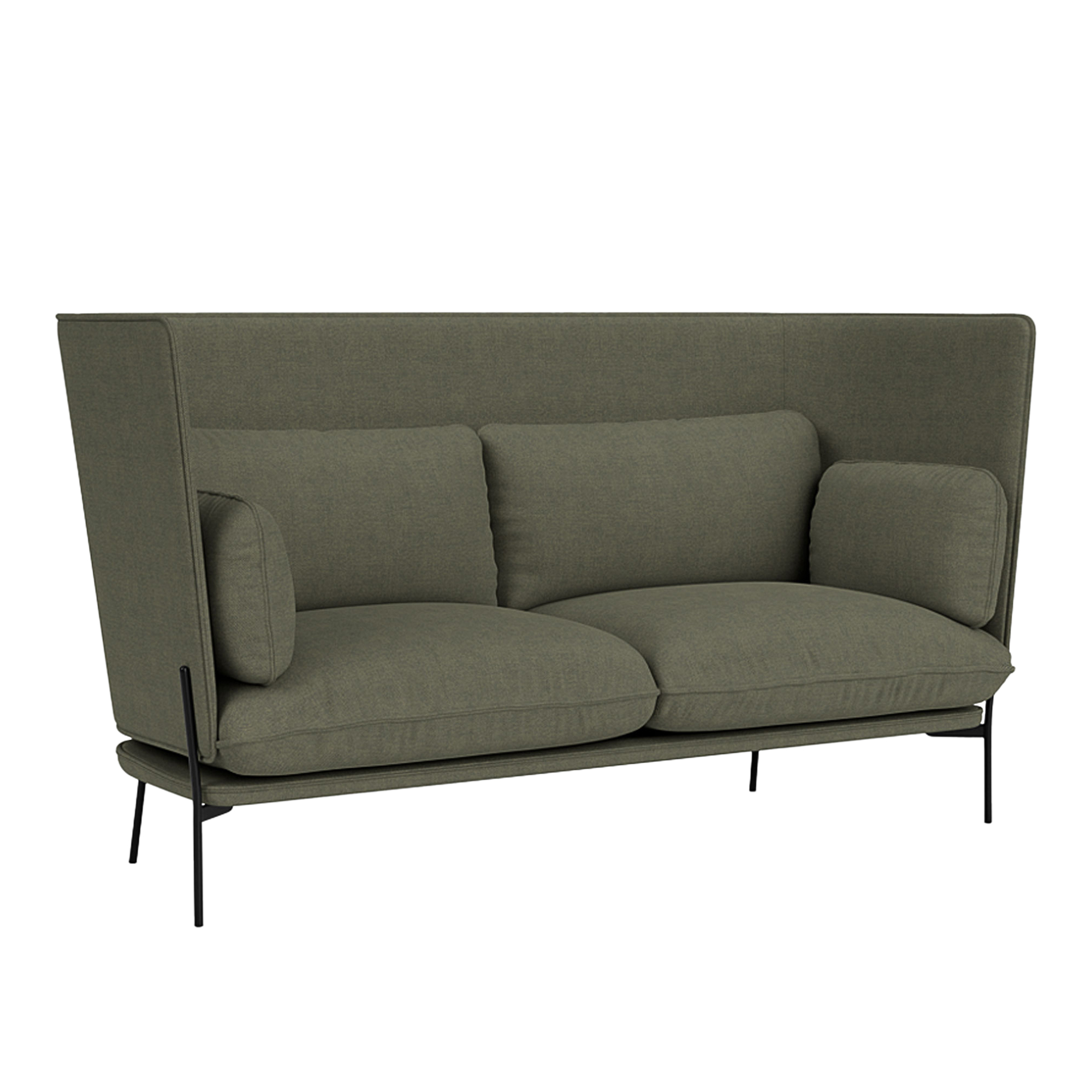 &Tradition - Cloud LN7 - Warm Black - Fabric cat.2 - Fiord 961 - Soffor - Luca Nichetto