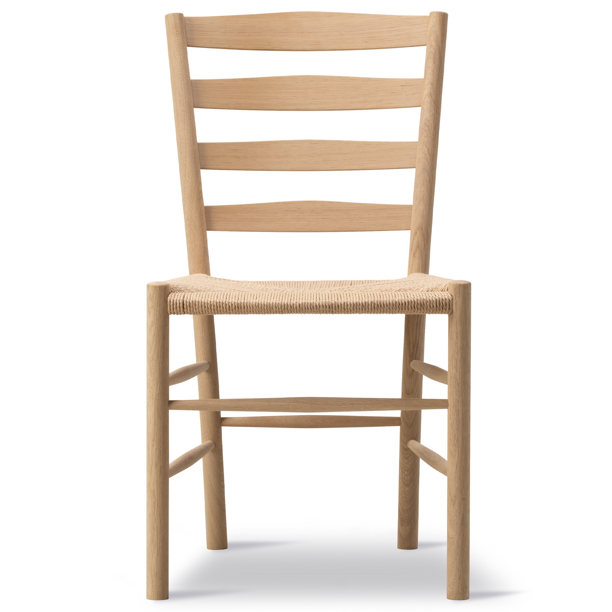 Fredericia Furniture - Klint Chair - Oak soap - Natural paper cord - Matstolar - Kaare Klint - Träfärgad - Trä
