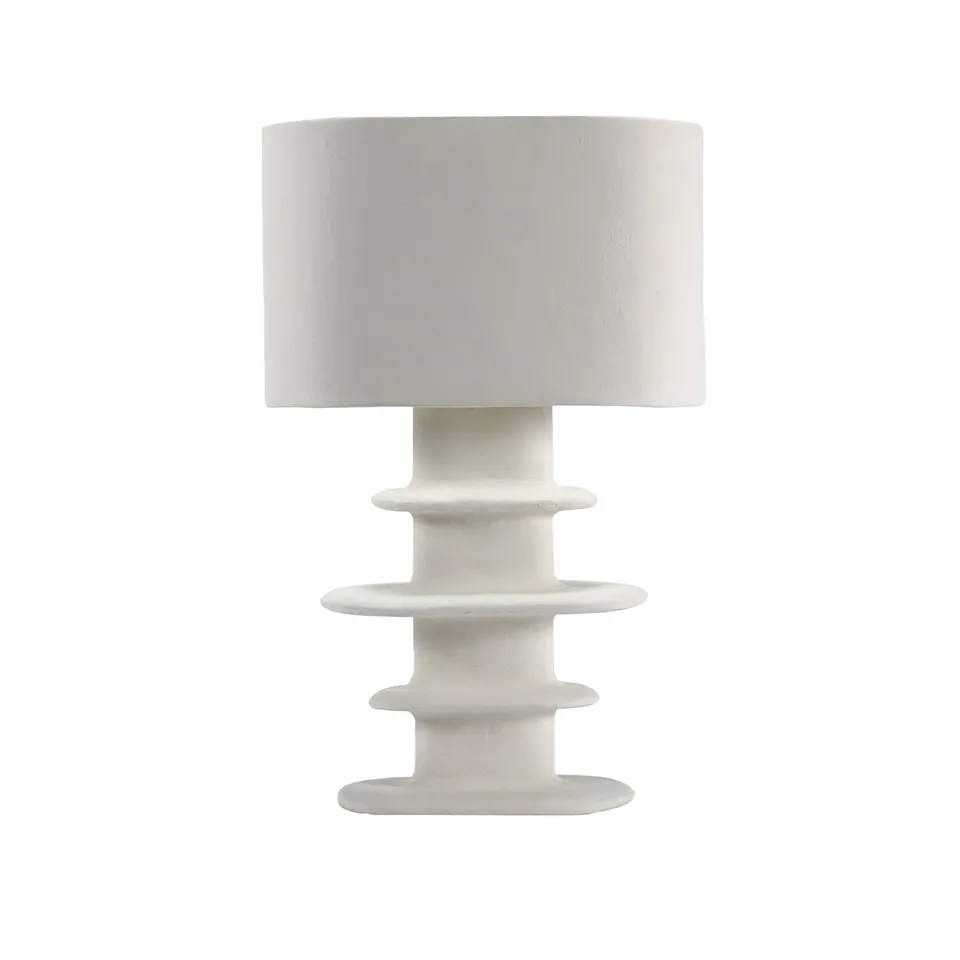 Bordslampa 03 white earth