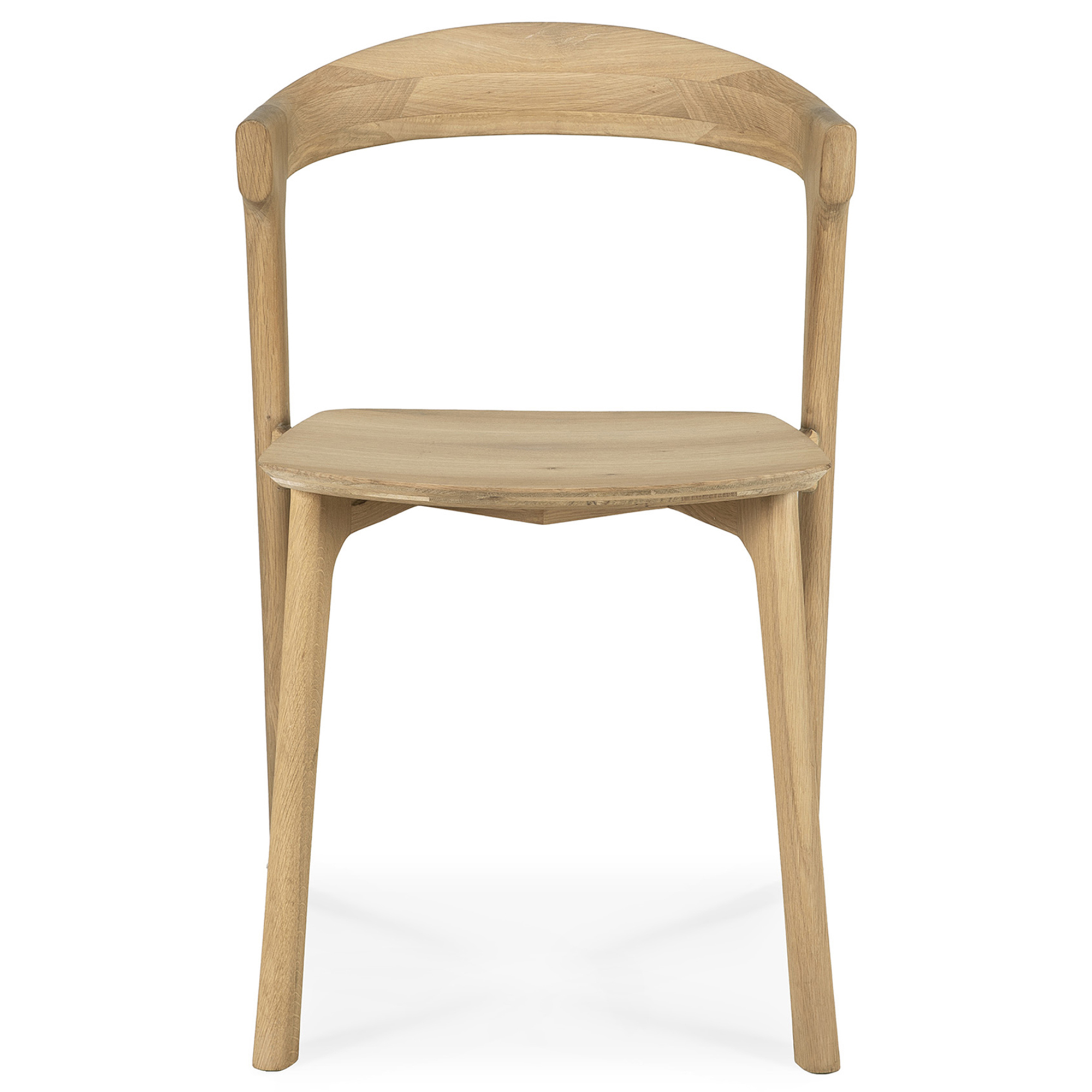 Ethnicraft - Bok Dining Chair Solid Olied Oak - Matstolar - Alain Van Havre - Träfärgad - Trä | Möbler - Stolar Och Pallar - Matstolar | Möbelexperten