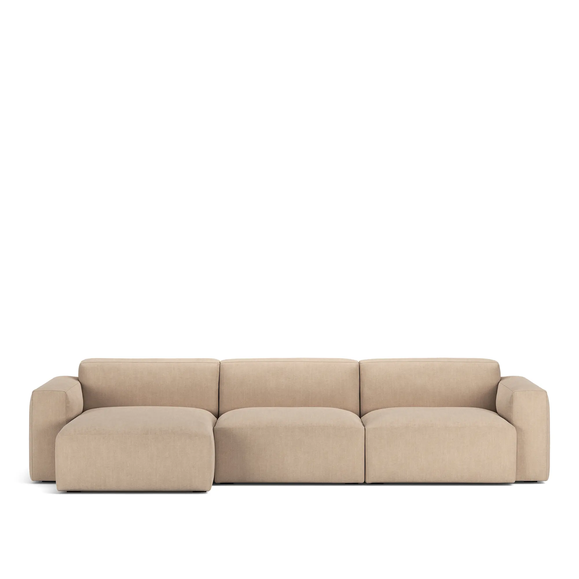 Brick 3-seters sofa sjeselong venstre