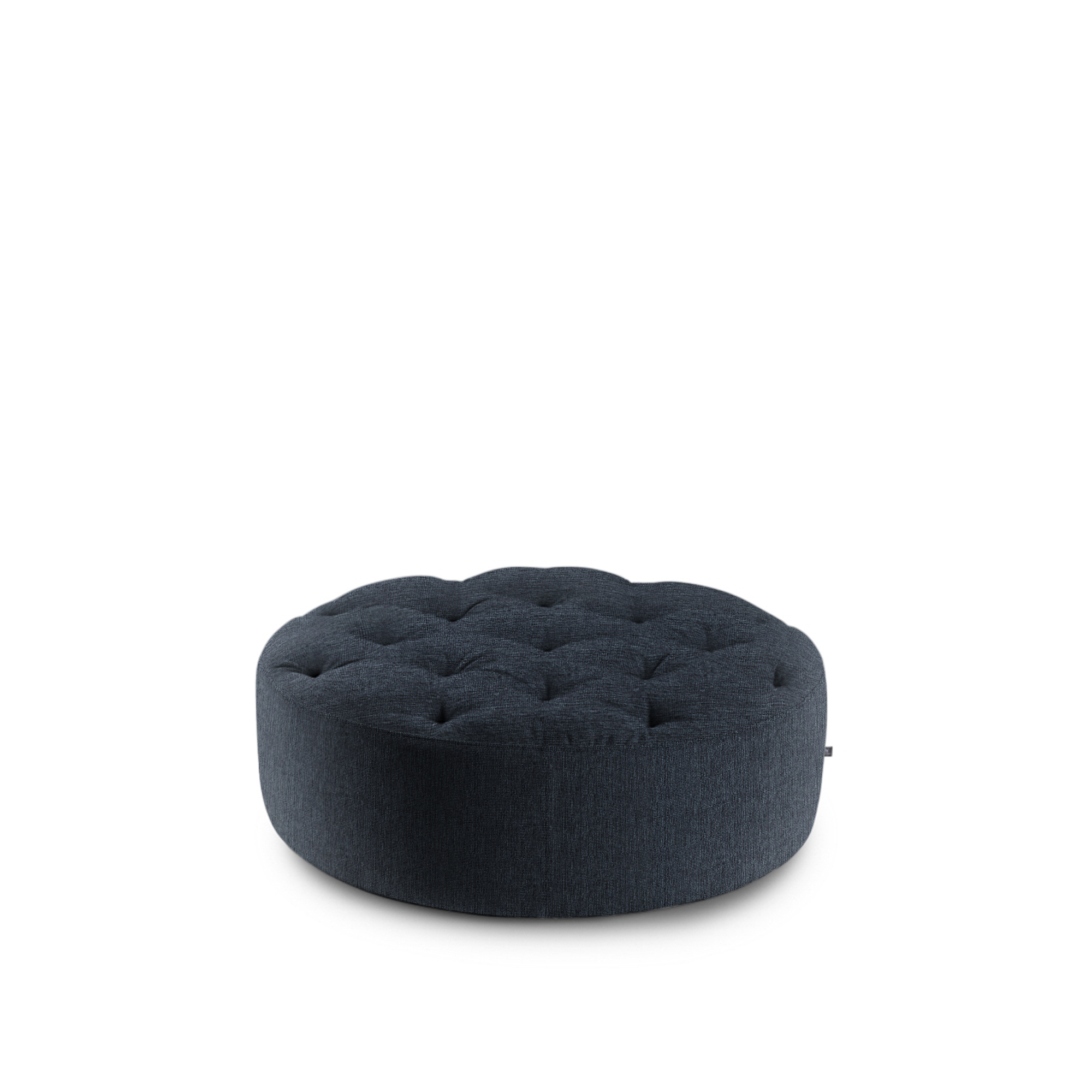 Eilersen - Wheel Ø120, multiple buttons Fabric Cat. 3 Tangent 16 - Sittpuffar - Nils Juul Eilersen - Blå