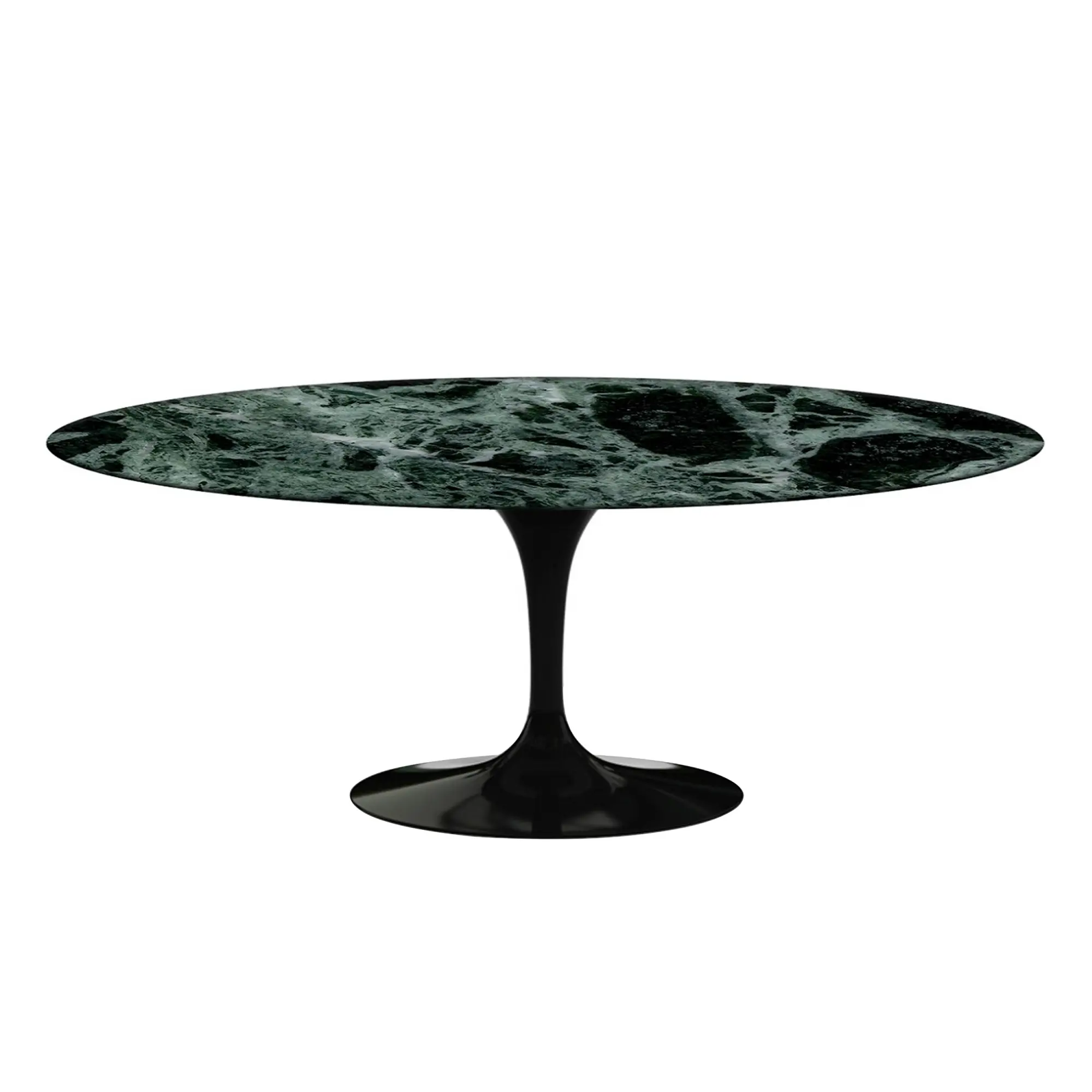 Saarinen Oval spisebord 198 cm Black