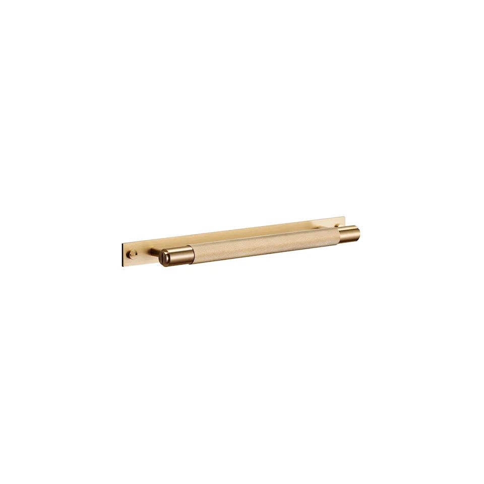 Pull Bar Plate Small - Black