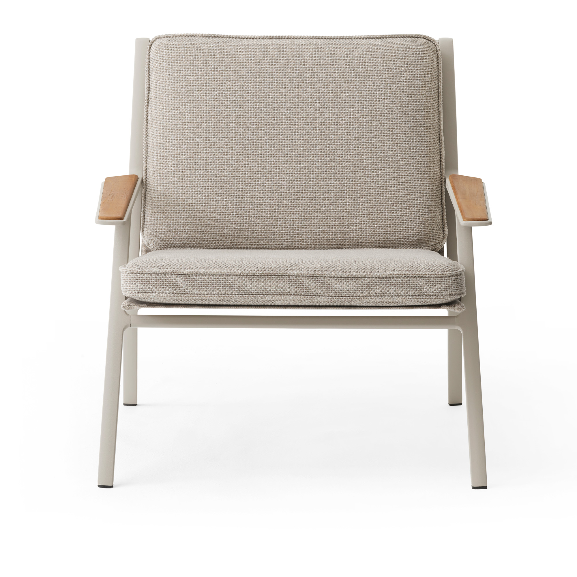 Vipp - Vipp713 open-air lounge fåtölj med dyna dune sand - Fåtöljer utomhus - Beige | Utemöbler - Loungemöbler - Fåtöljer Utomhus | Möbelexperten