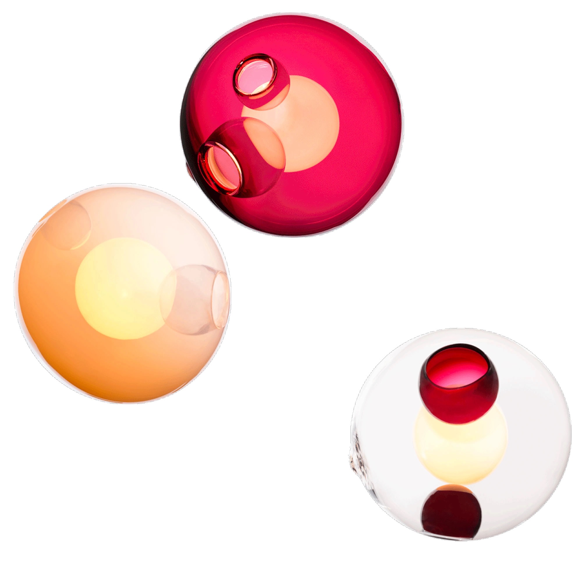 Bocci - 28.3 Random, Multi - 18 Xenon - Pendellampor - Omer Arbel - Flerfärgad